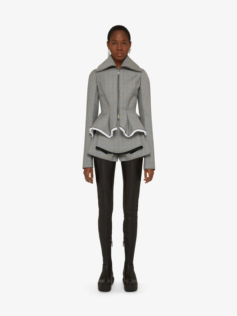 Givenchy JACKET IN WOOL WITH BRODERIE ANGLAISE outlook