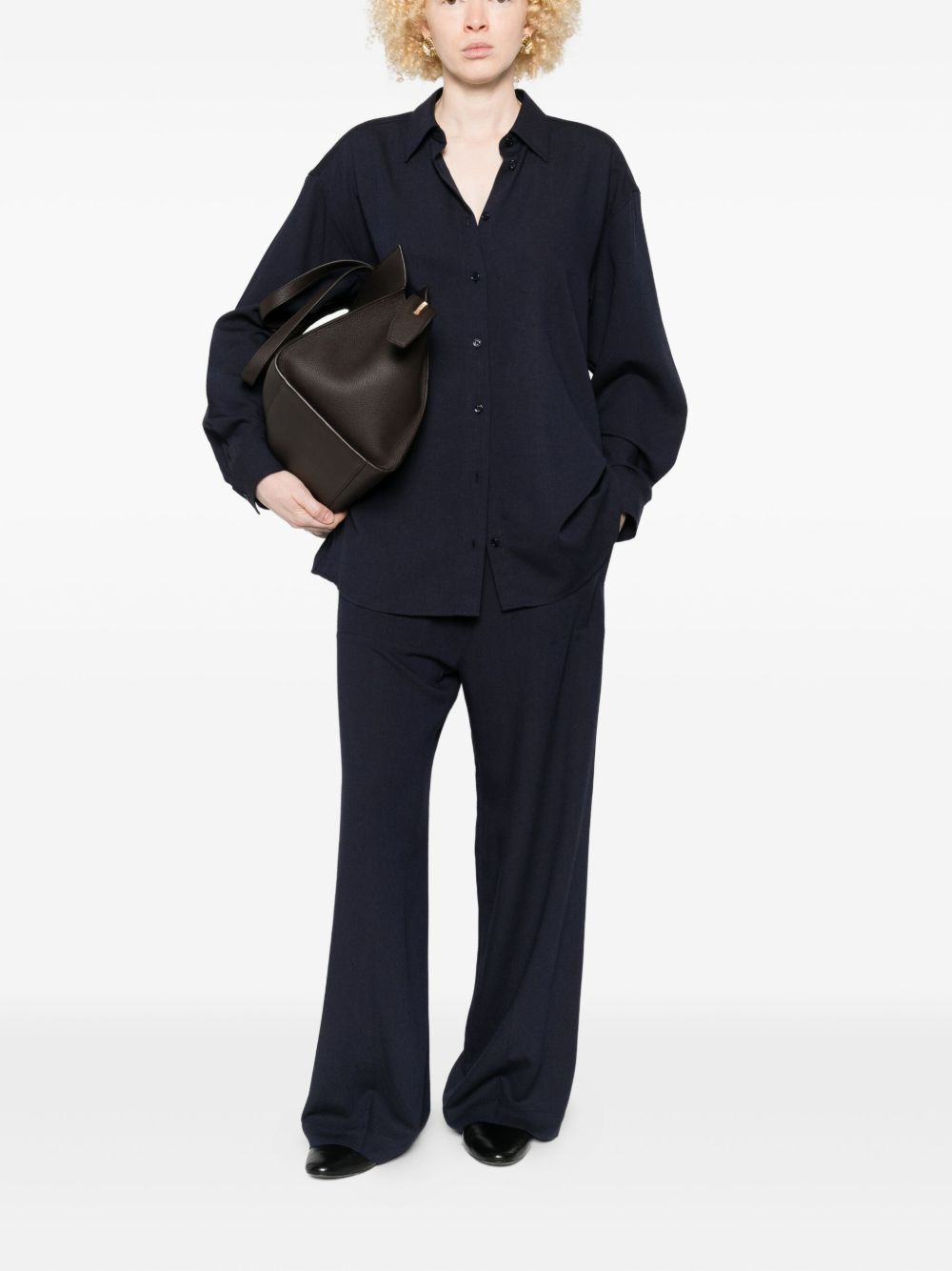 elasticated-waist trousers - 2