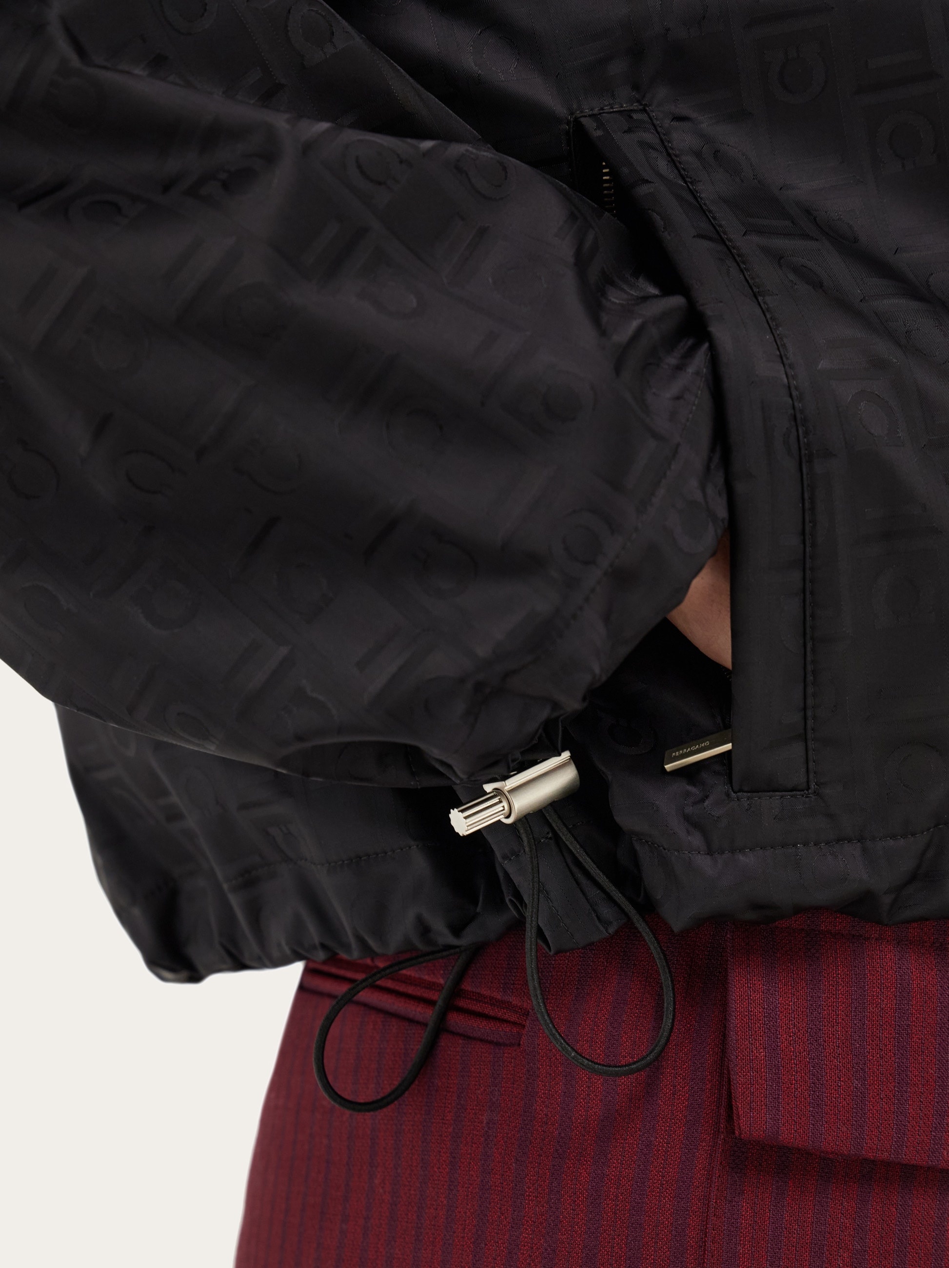 Ferragamo Monogram wind jacket - 7