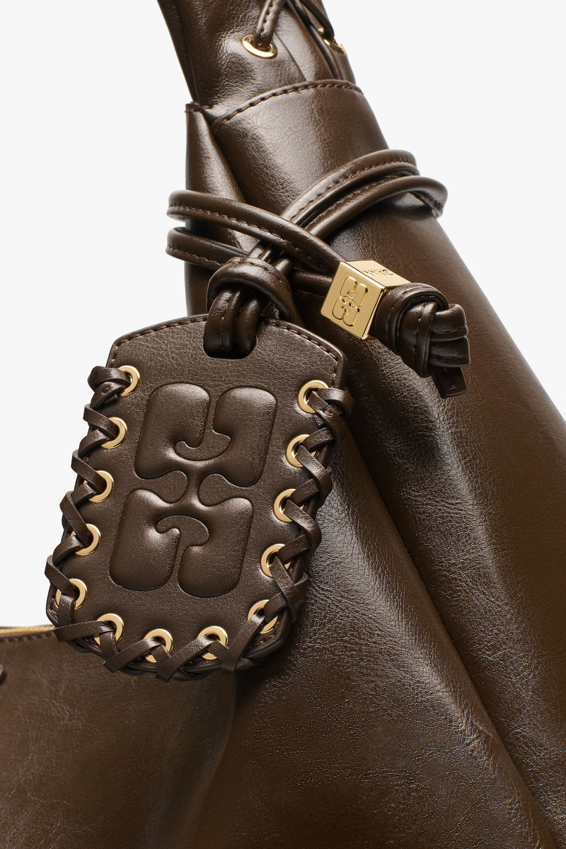 DARK-OLIVE XXL HOBO BAG 6