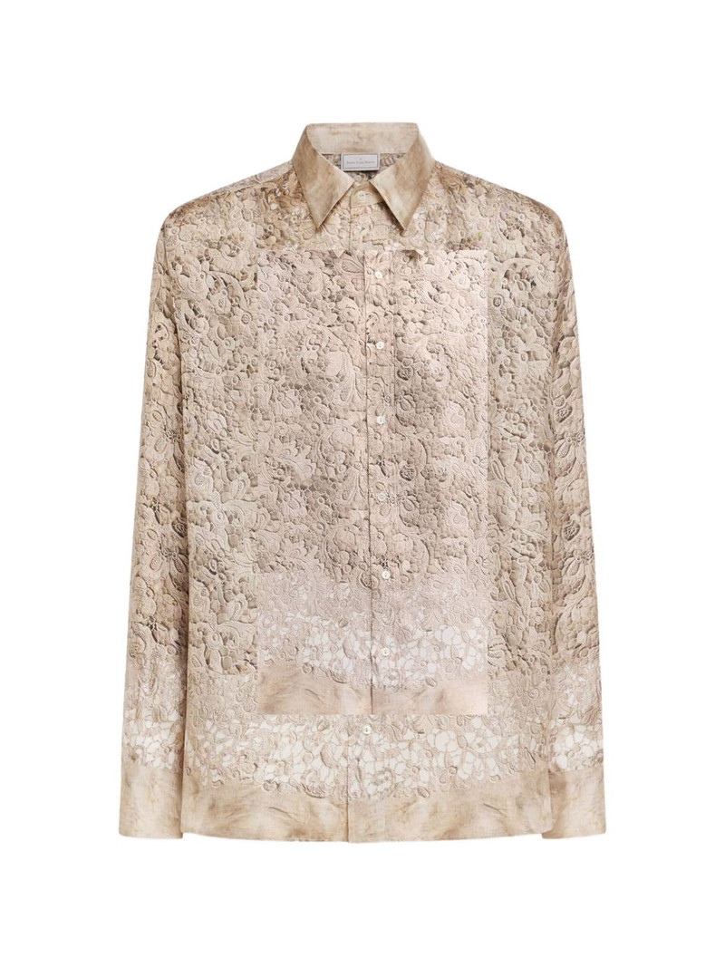 Aloe floral lace longsleeve shirt 1