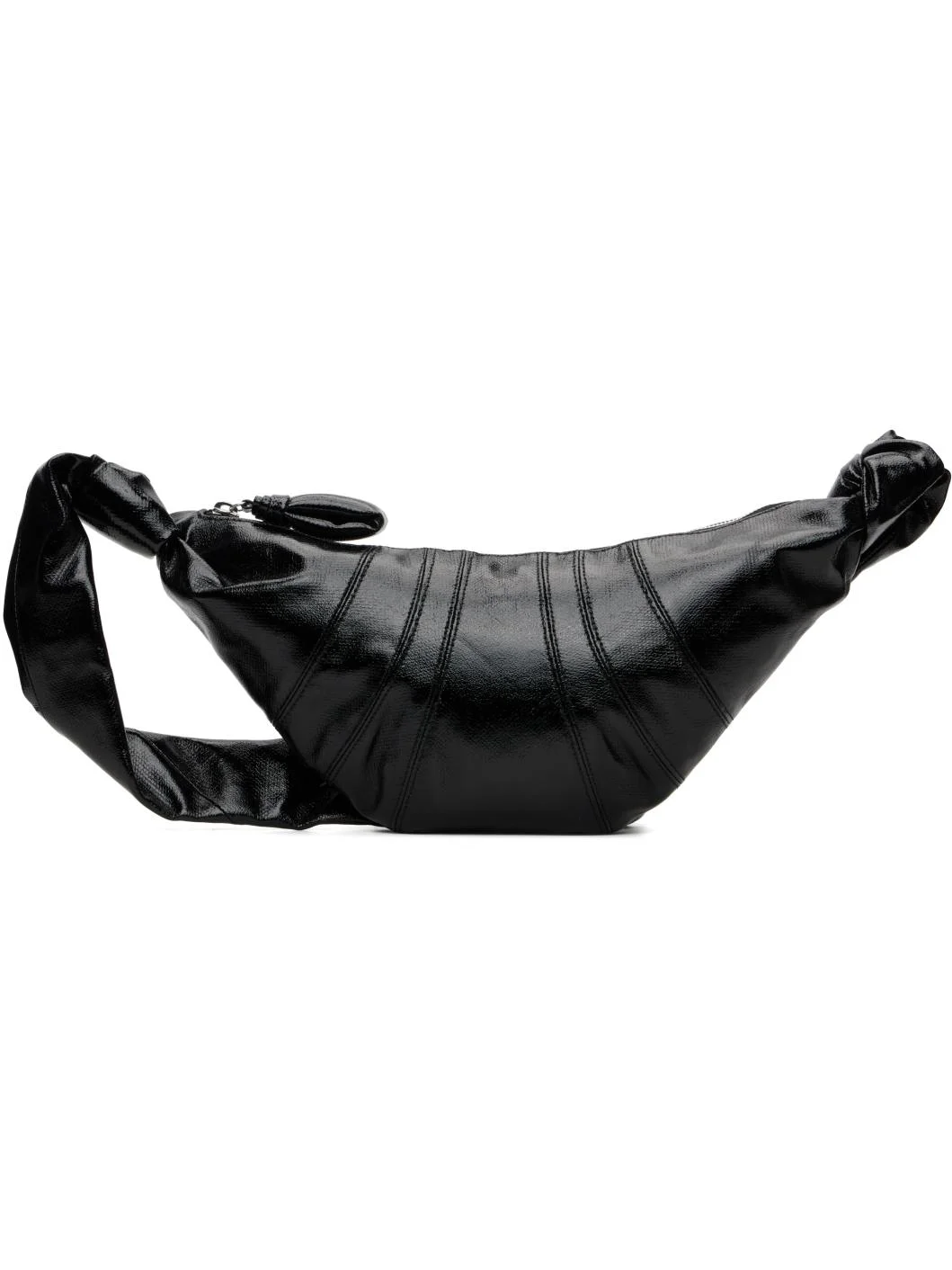 Black Small Croissant Bag - 1