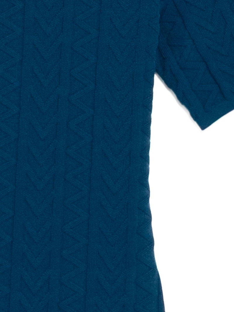 MK2000 logo-embossed mini dress 3