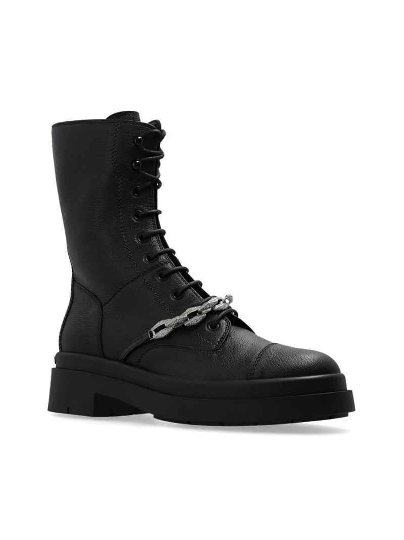 Nari crystal-embellished ankle boots 4