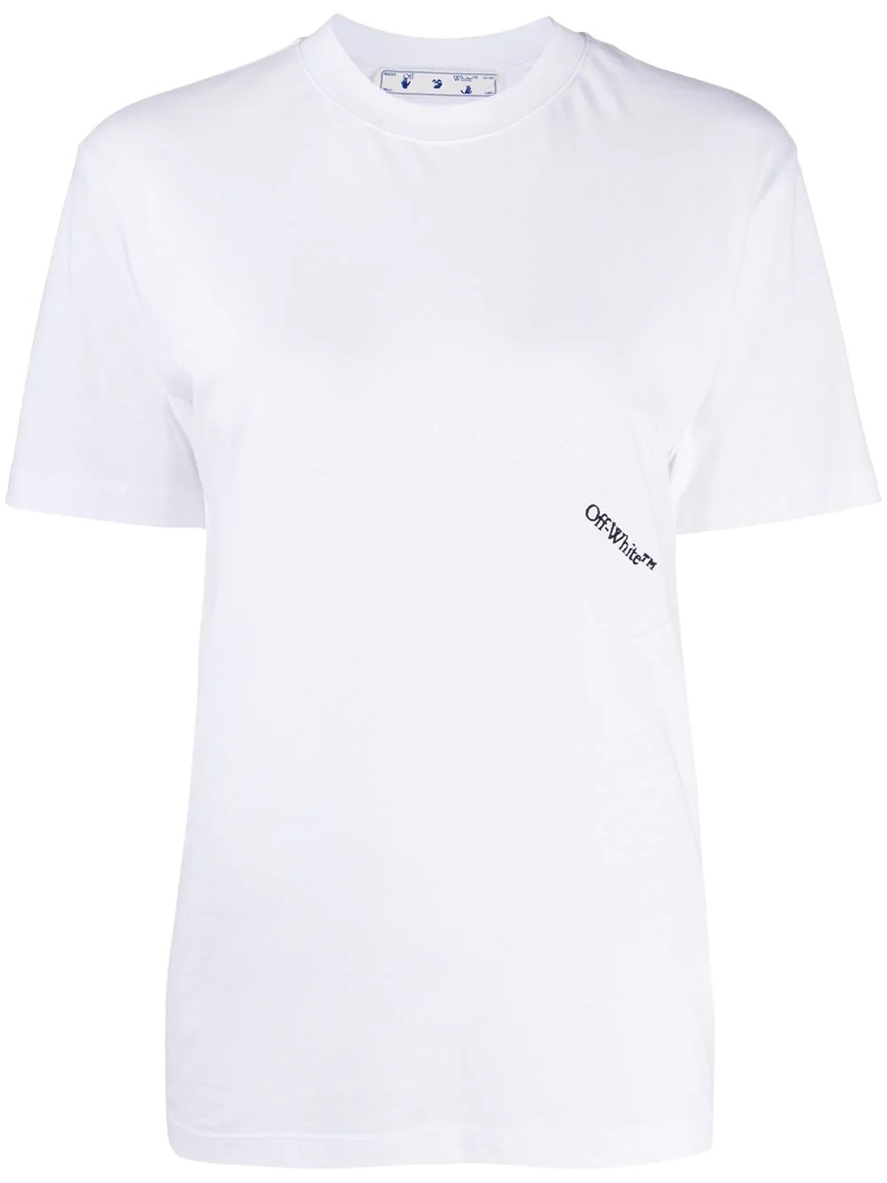 embroidered logo T-shirt - 1