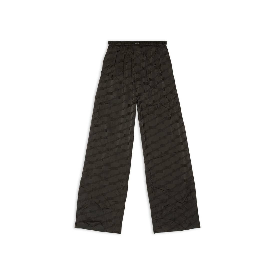 Women's Bb Monogram Pyjama Pants in Black - 1