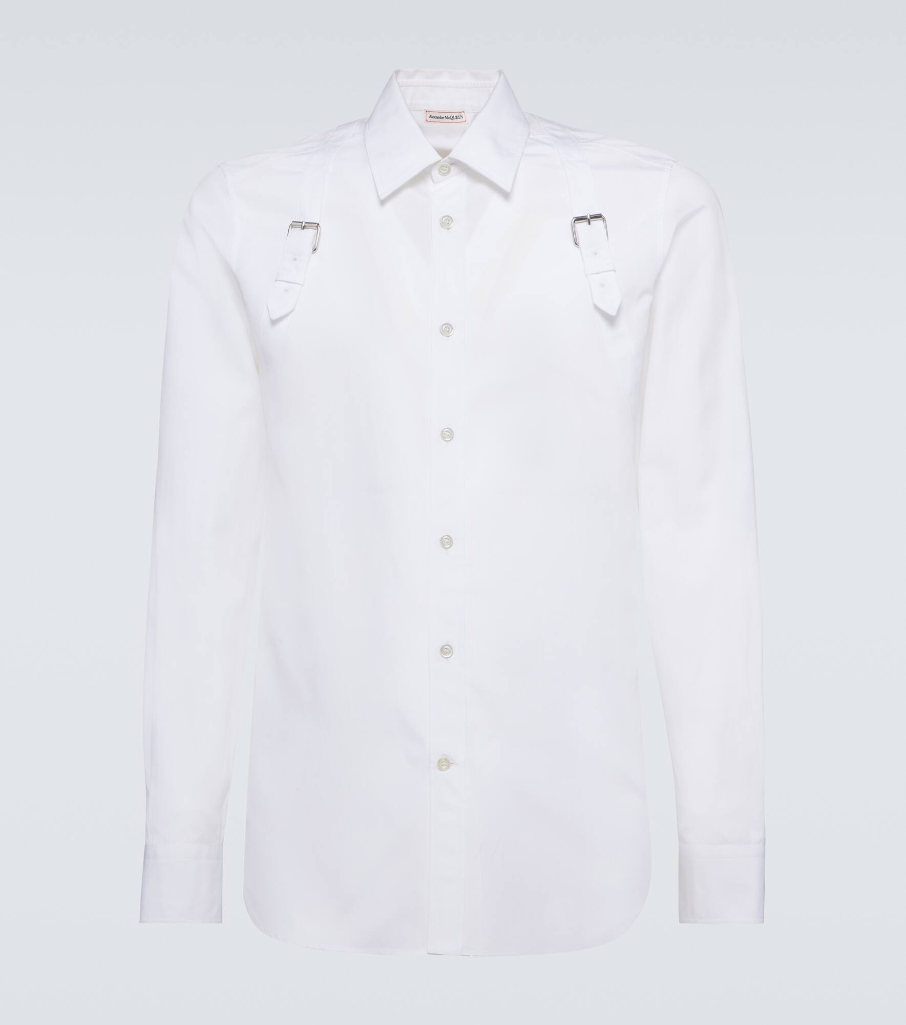 Harness cotton poplin shirt - 1