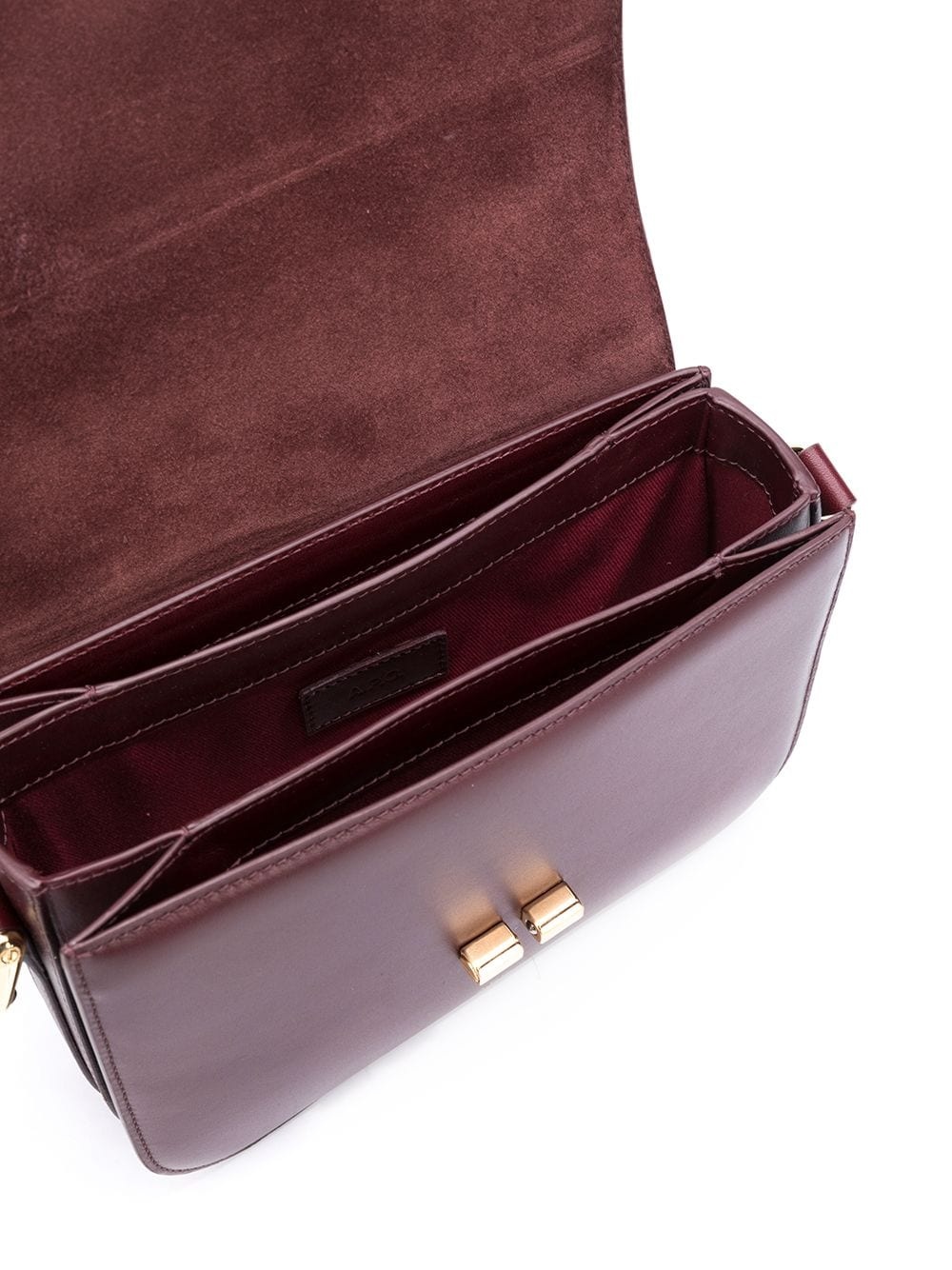 Grace leather shoulder bag - 5