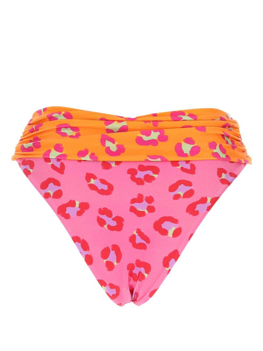 animal print stretch bikini bottoms - 2