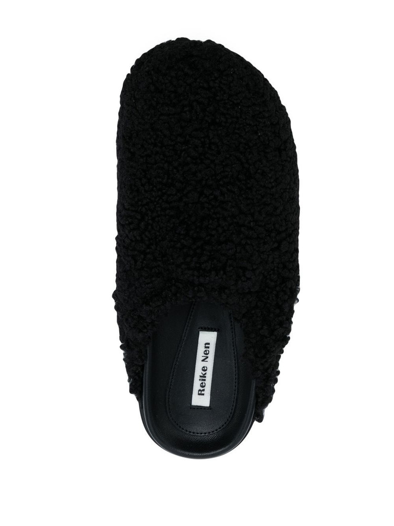 faux-fur slip-on loafers 4