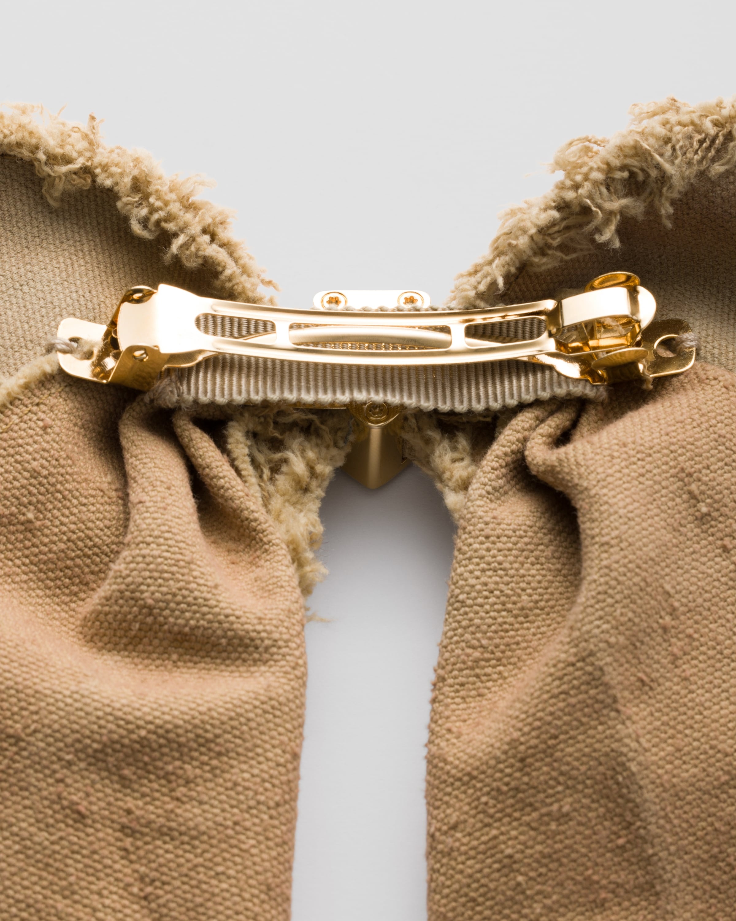 Canvas hair clip - 2