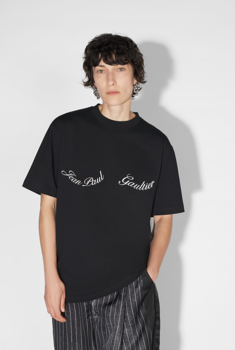 Jean Paul Gaultier THE LARGE BLACK JEAN PAUL GAULTIER T-SHIRT - 24
