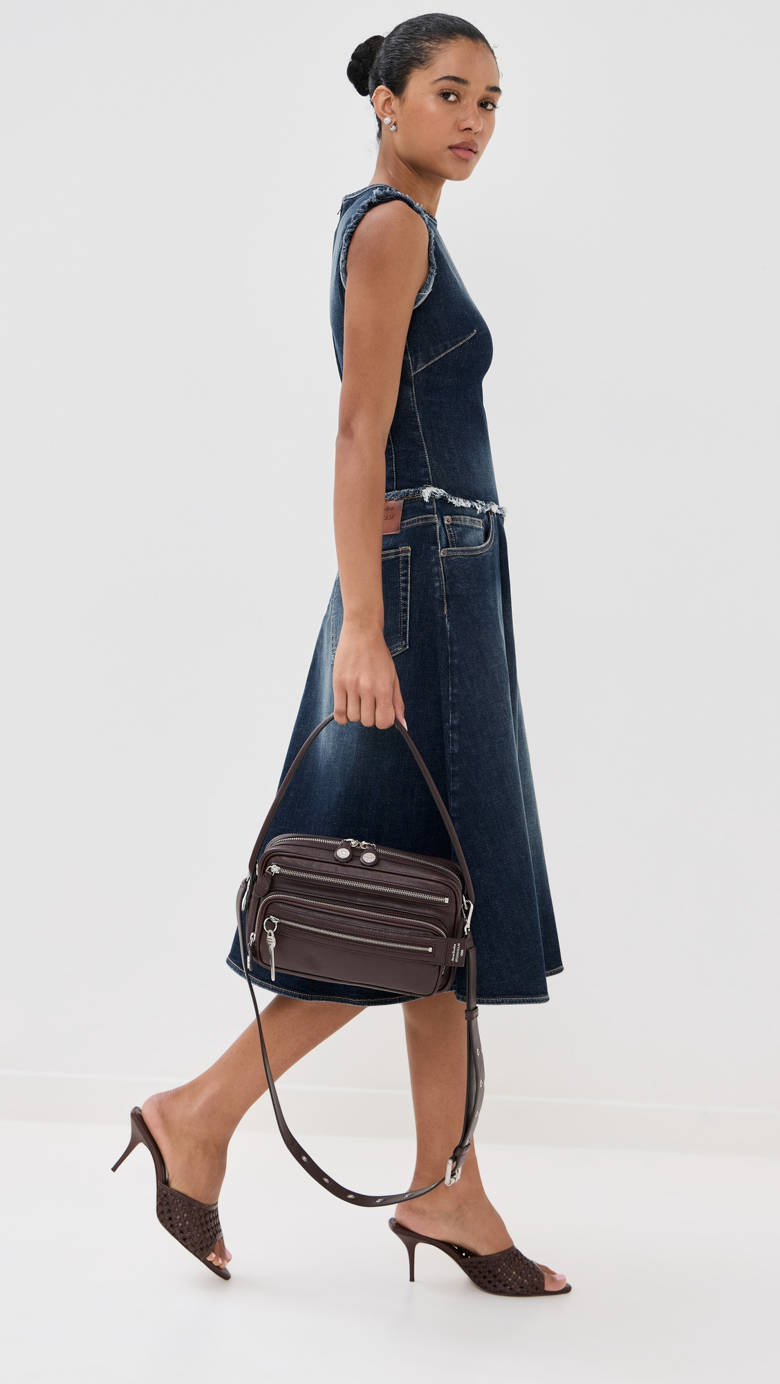 Denim Stretch Dress - 3