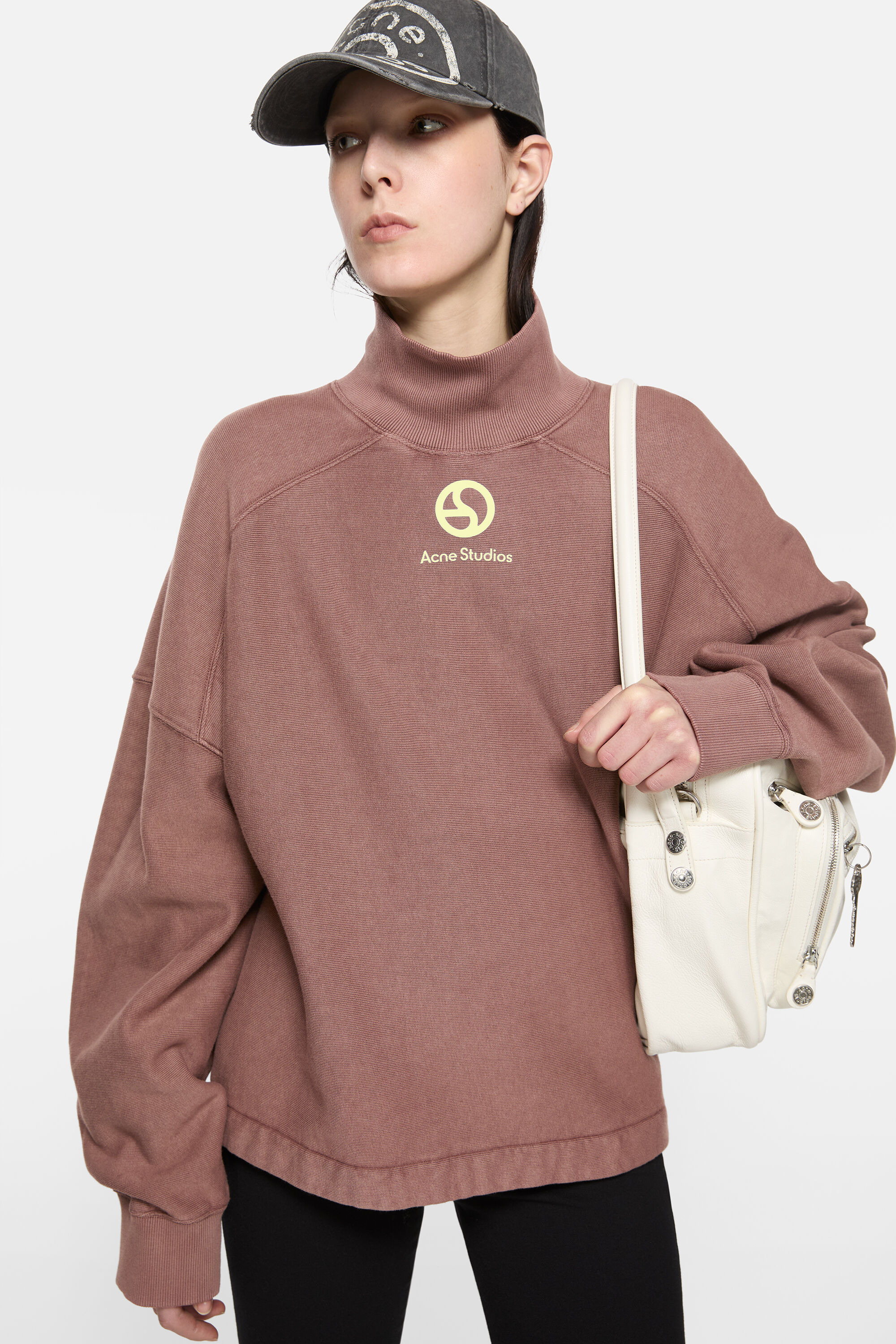Fleece sweater - Rum brown - 4