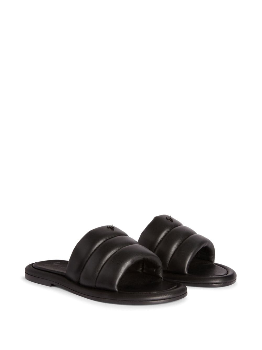 Harmande leather slides - 2