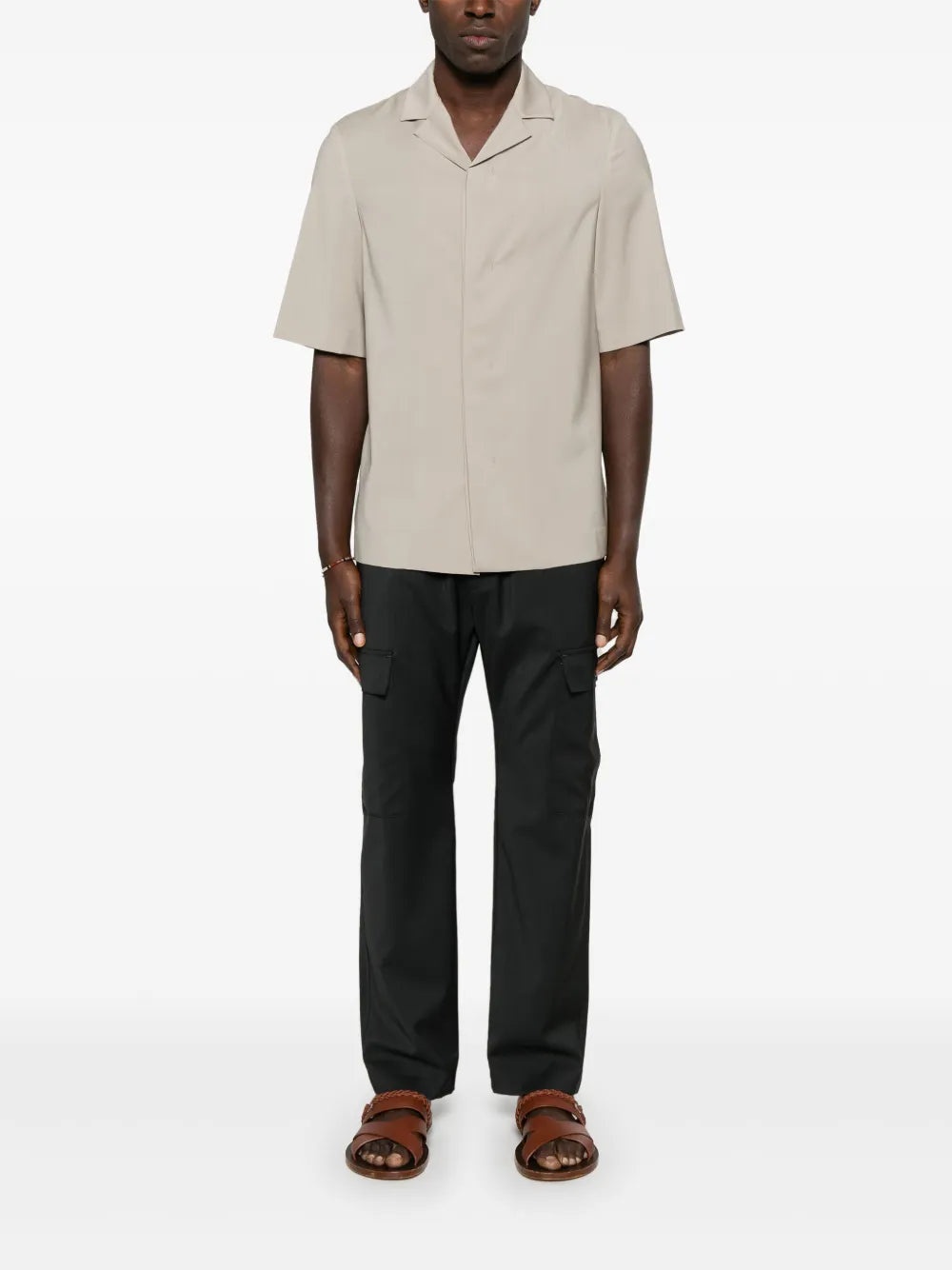 VIRGIN-WOOL TRACK TROUSERS - 2