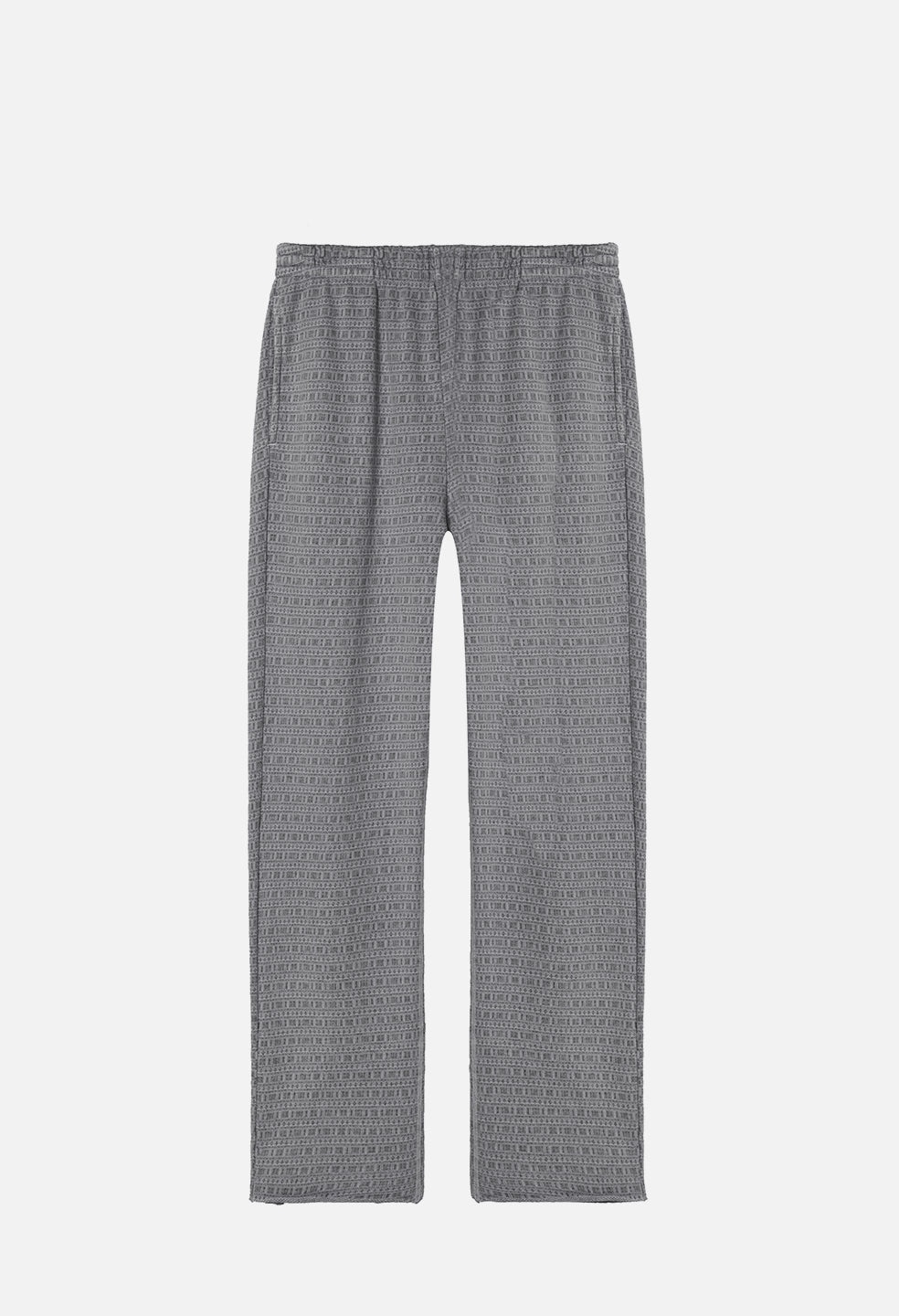 RAW EDGE JACQUARD SWEATS - 1