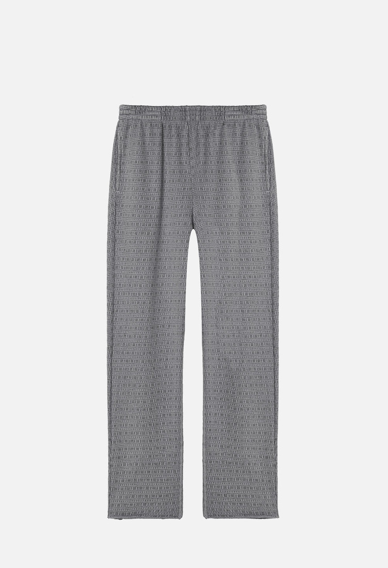 RAW EDGE JACQUARD SWEATS 1