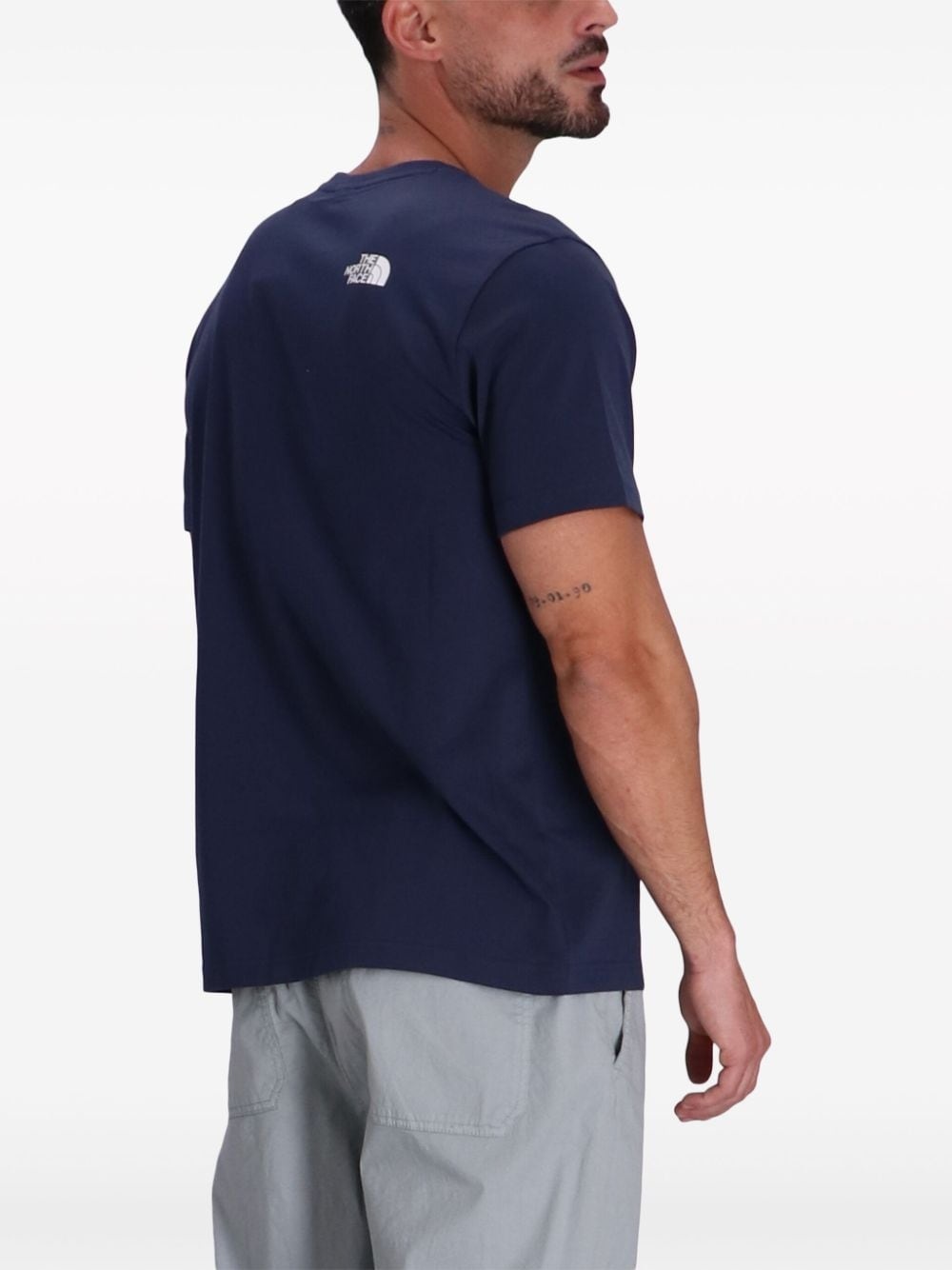 logo-print cotton T-shirt - 4