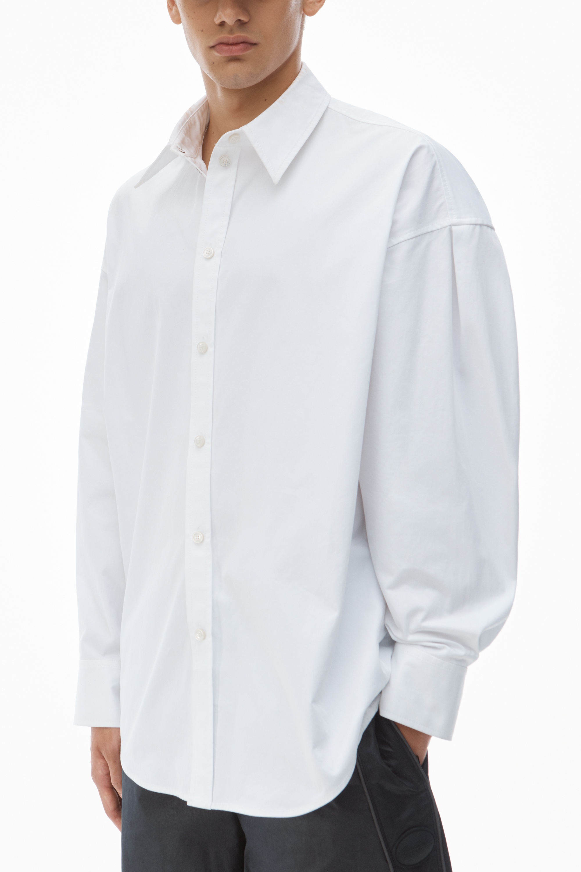 Classic Button-Up Shirt in Cotton - 3