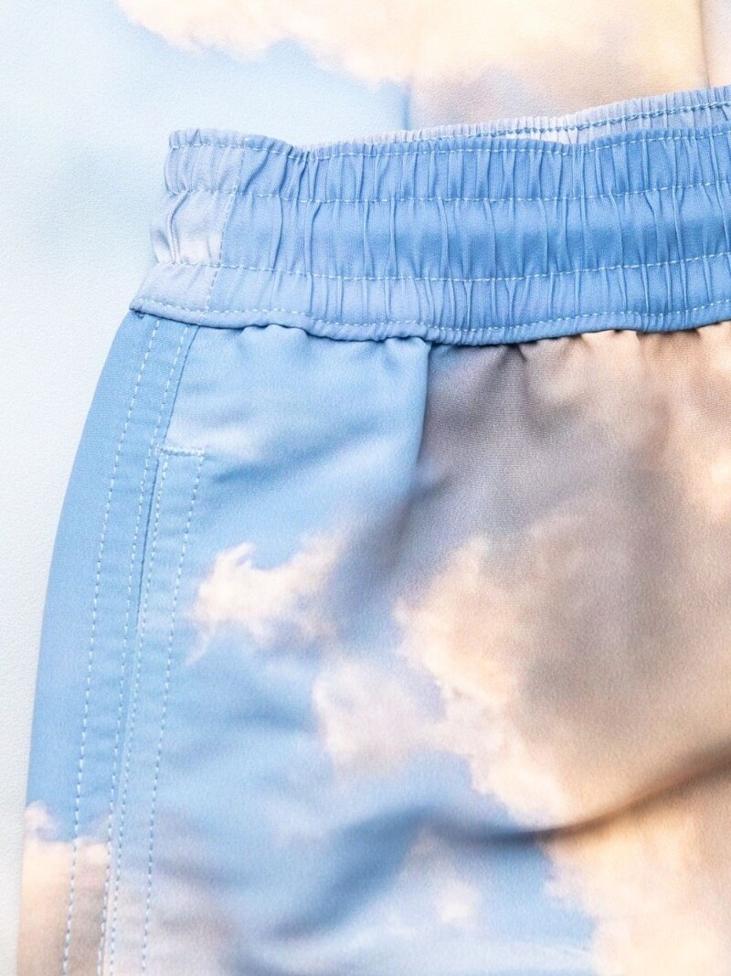 cloud-print swim shorts - 3