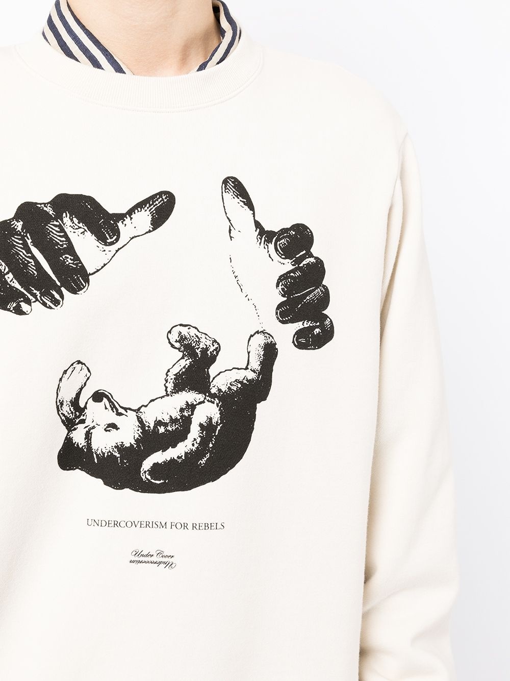 graphic print sweatshirt - 5