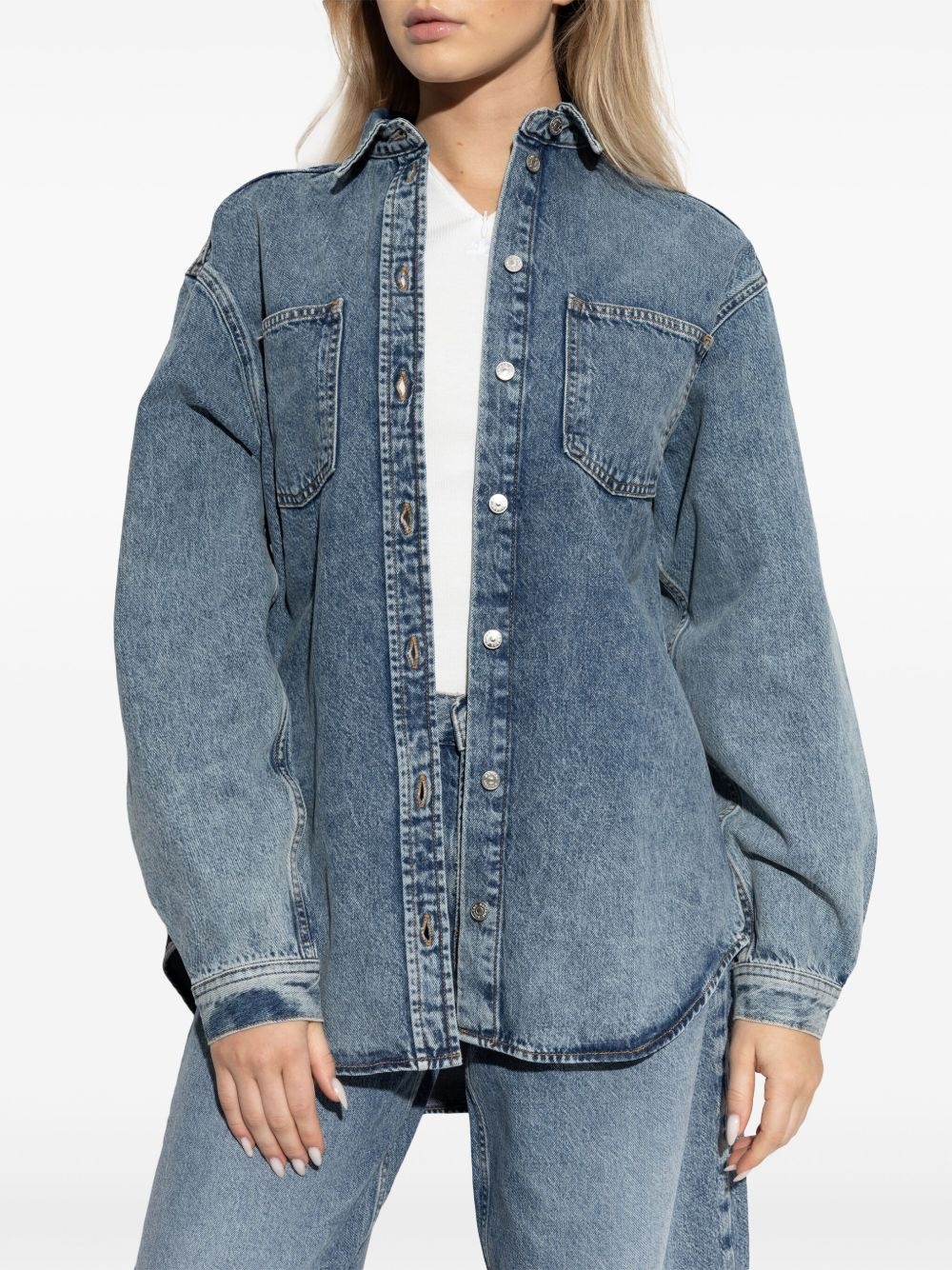 denim shirt - 3