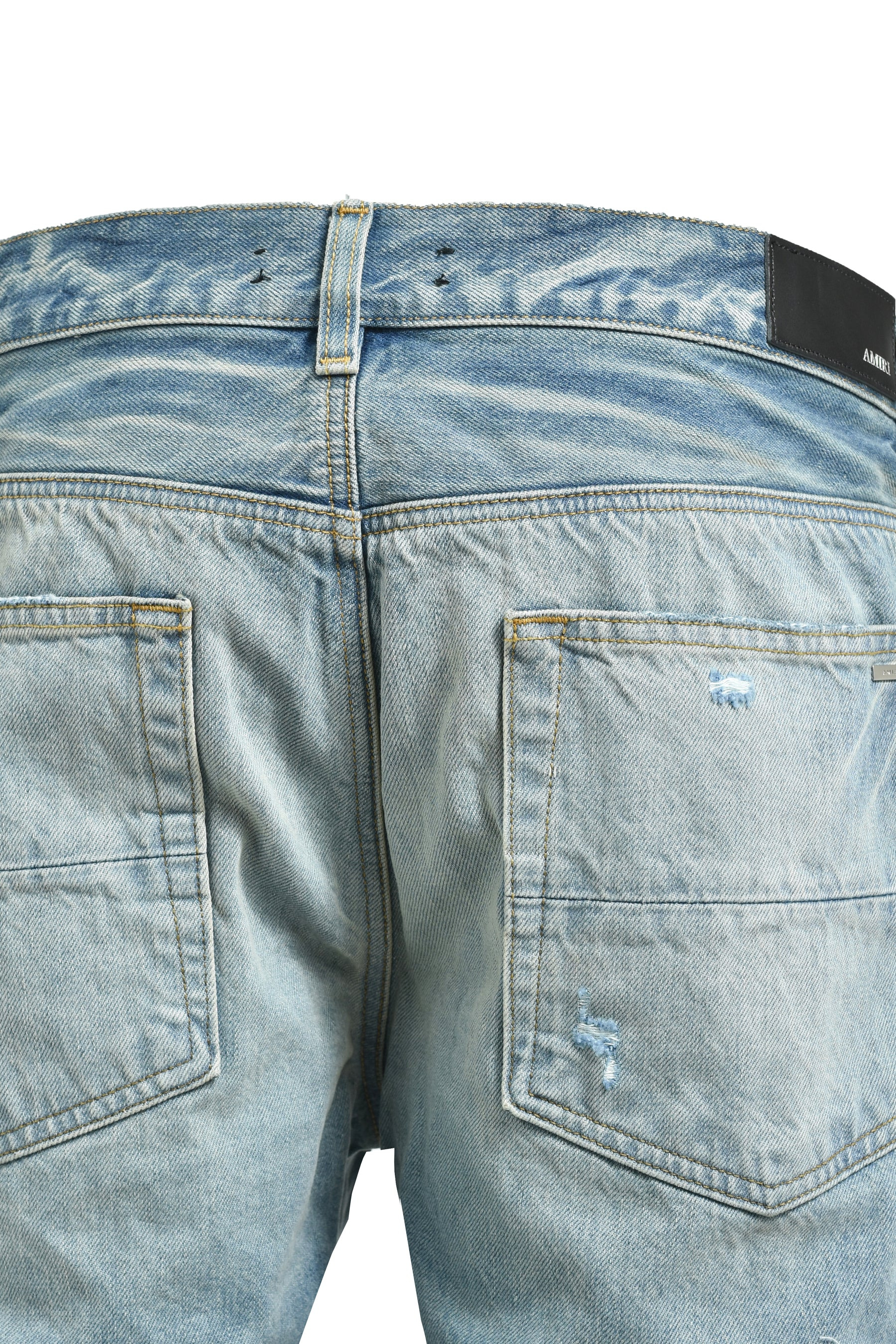 PLEATED DENIM STRAIGHT MX1 JEAN / IND - 9