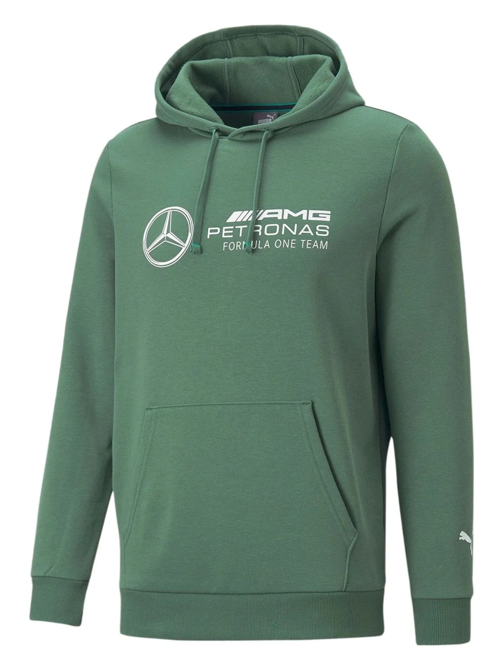 logo hooded T-shirt - 1
