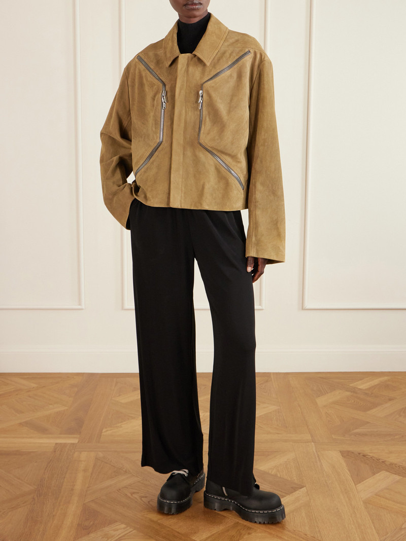 Rick Owens Blixa Mac Suede Jacket outlook