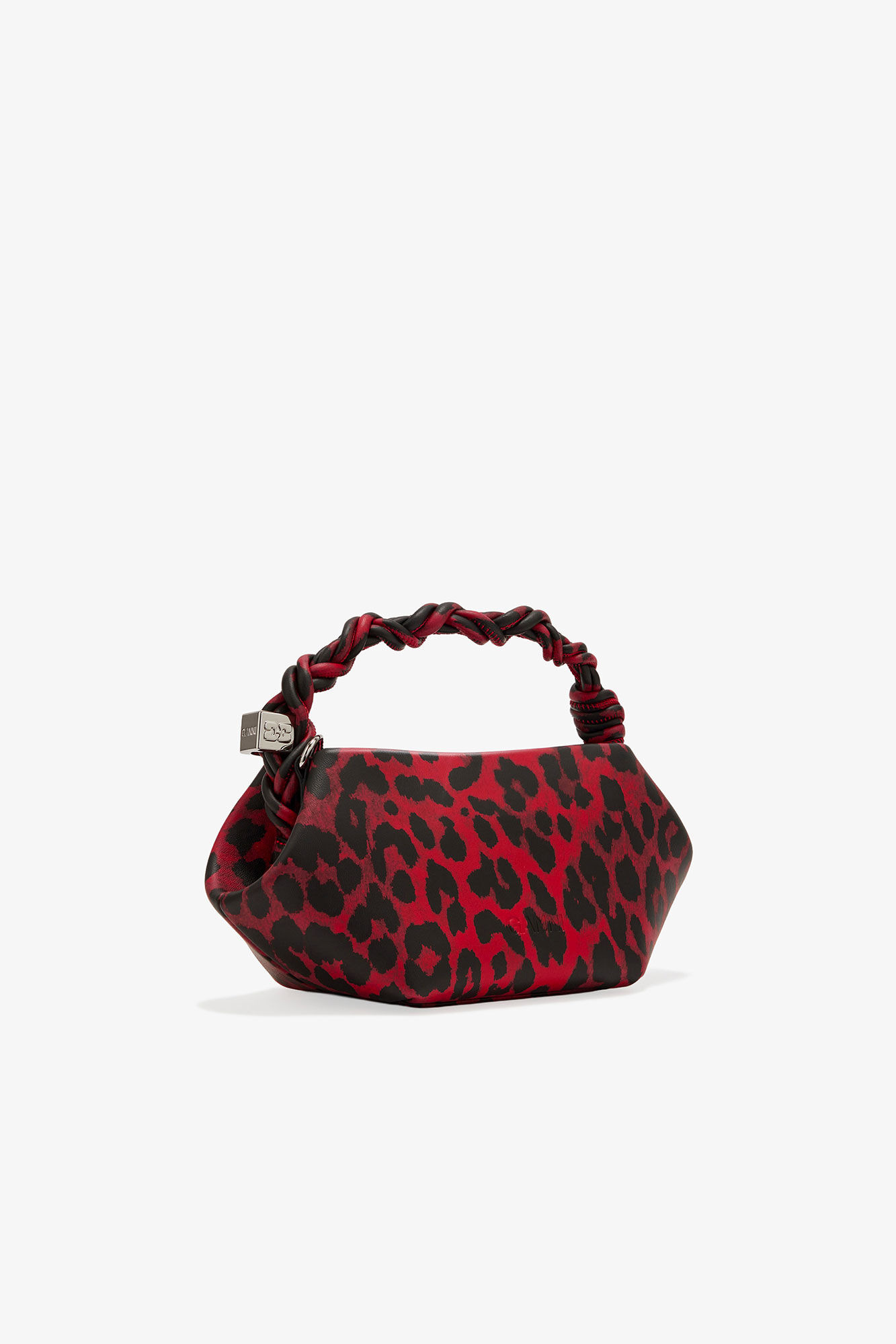 RED LEOPARD MINI GANNI BOU BAG - 2