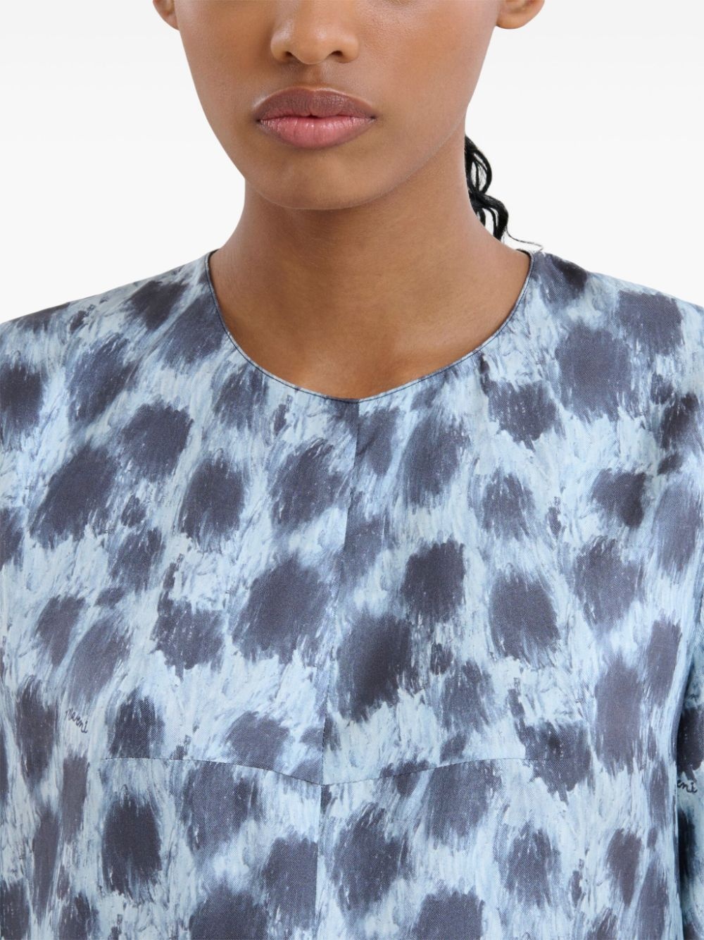 All-over-print dress - 5