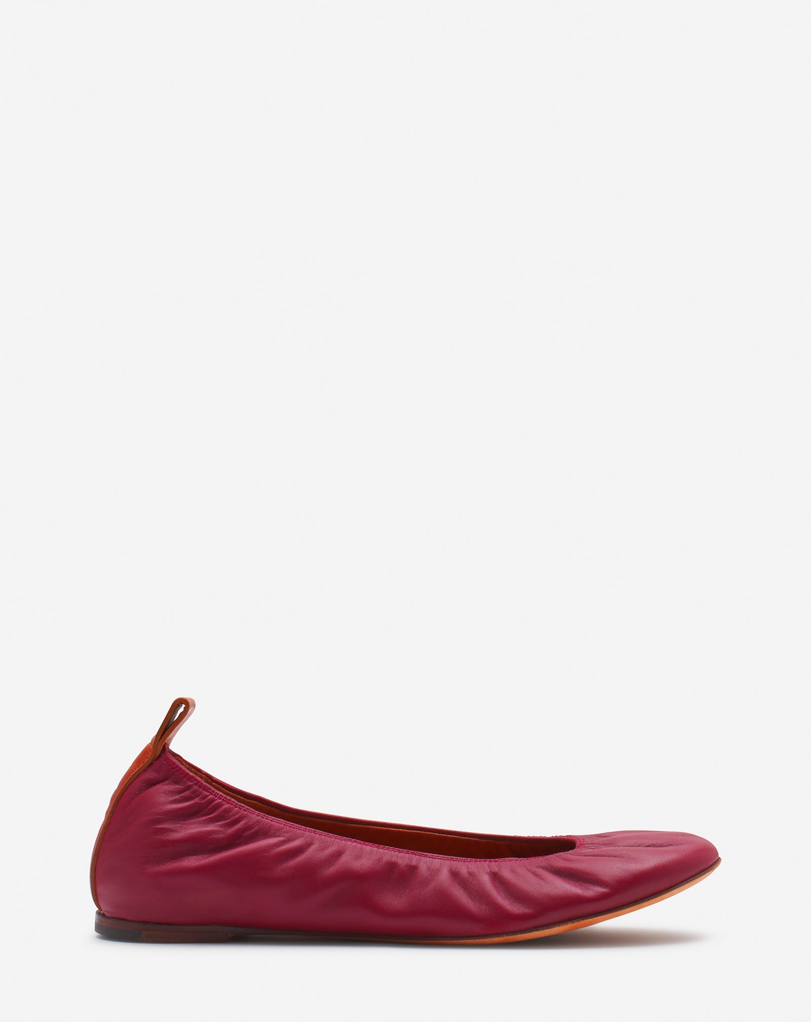 THE LEATHER BALLERINA FLAT - 1