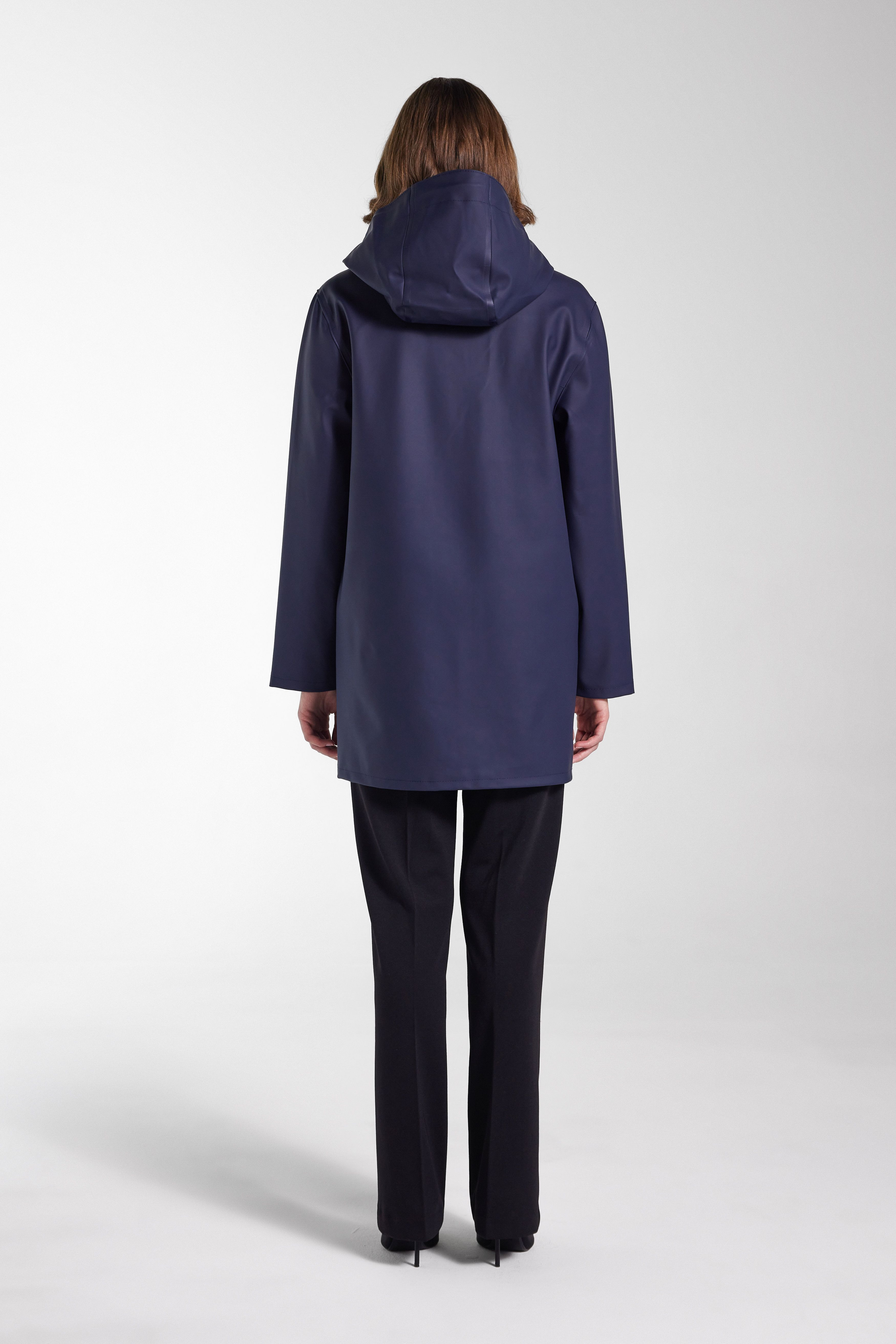 Stockholm Raincoat Navy - 4