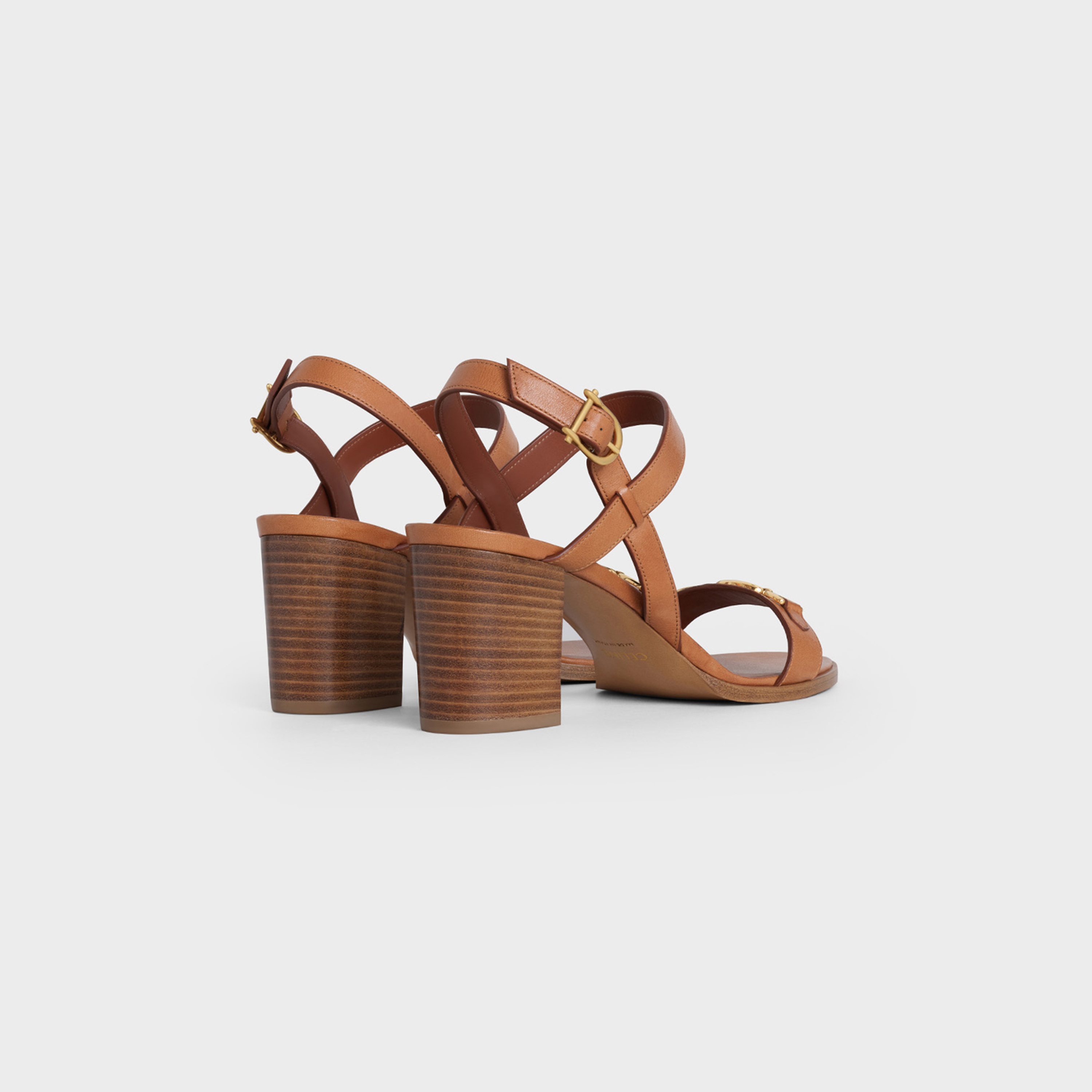 Celine Triomphe Sandal in Calfskin - 3