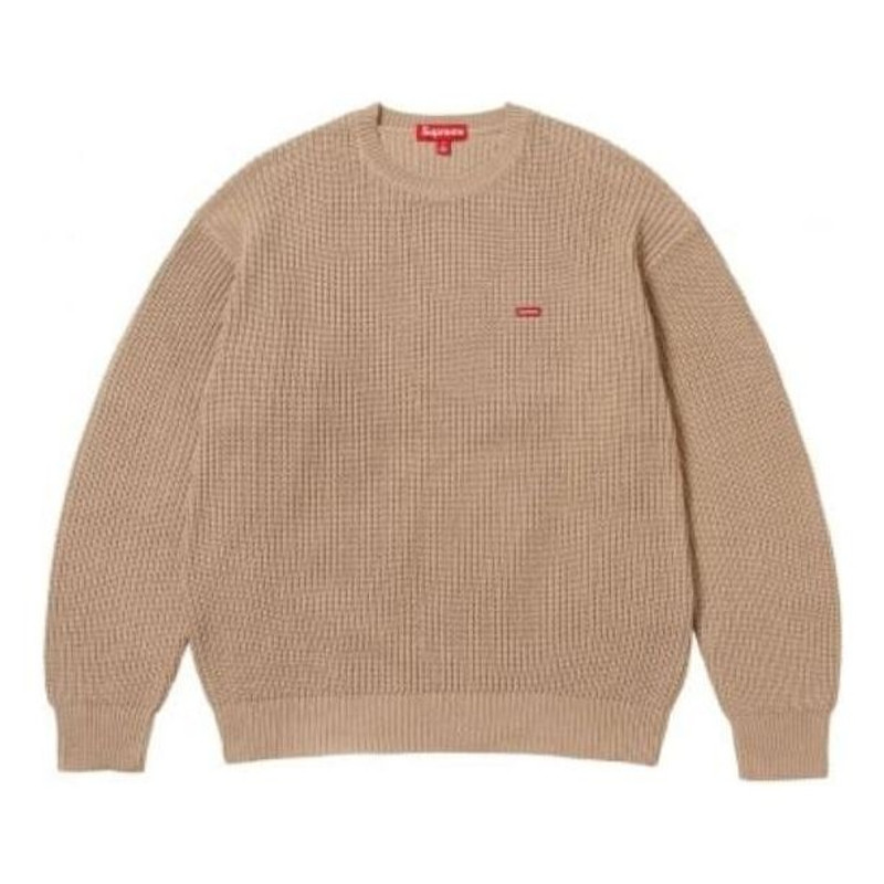 Supreme FW23 Week7 Small Box Ribbed Sweater 'Beige' SUP-FW23-134 - 1