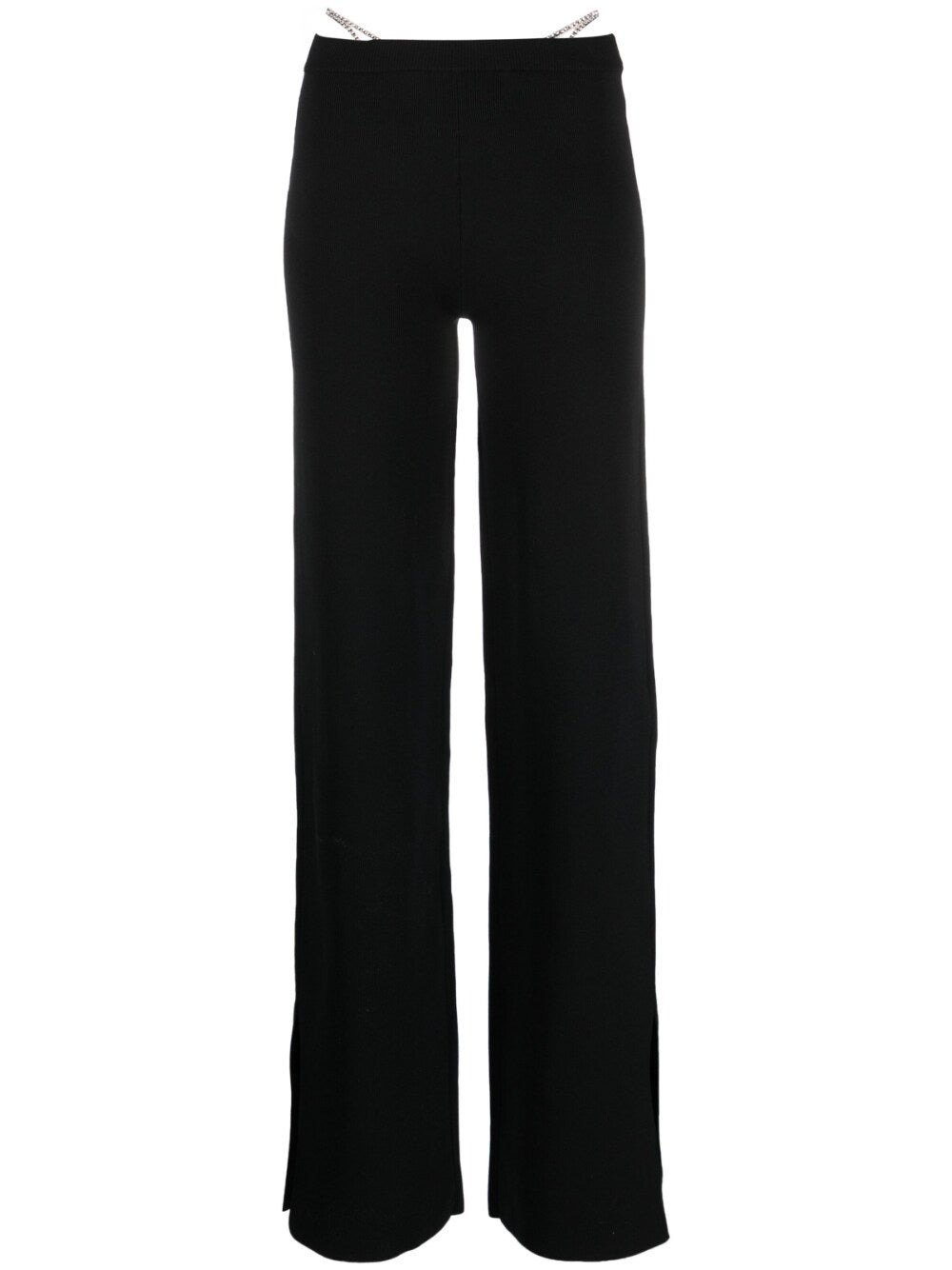 GCDS Trousers Black - 1