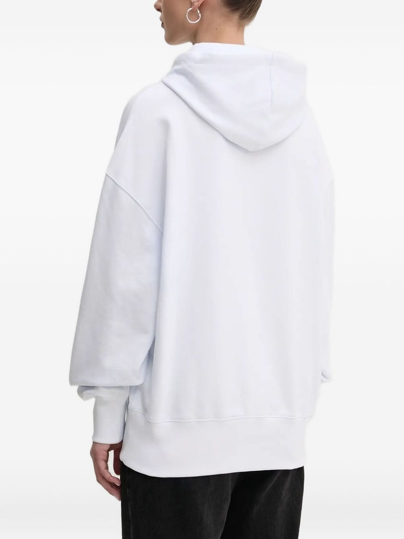 MSGM logo-print hoodie outlook