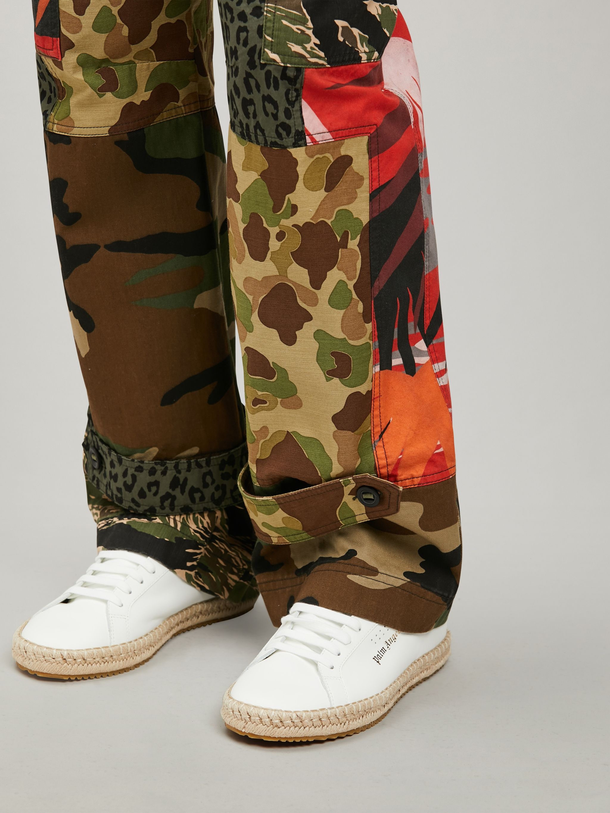 MIXED PXP FABRIC CARGO PANTS - 6