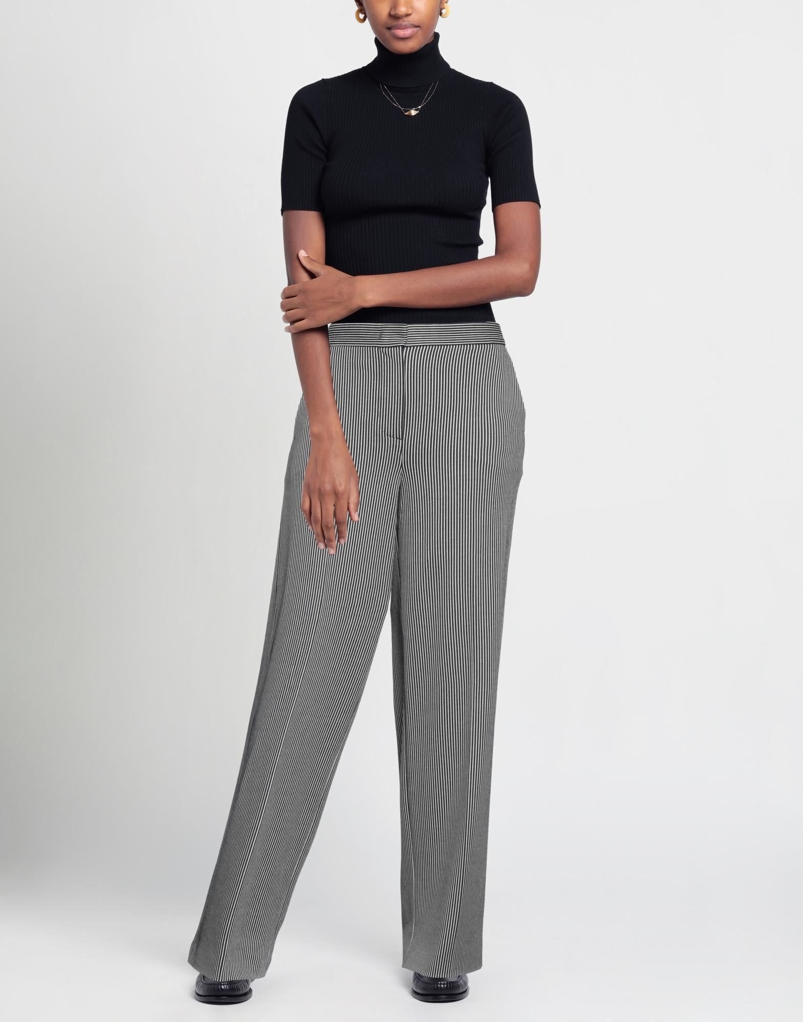 Black Women's Casual Pants - 2