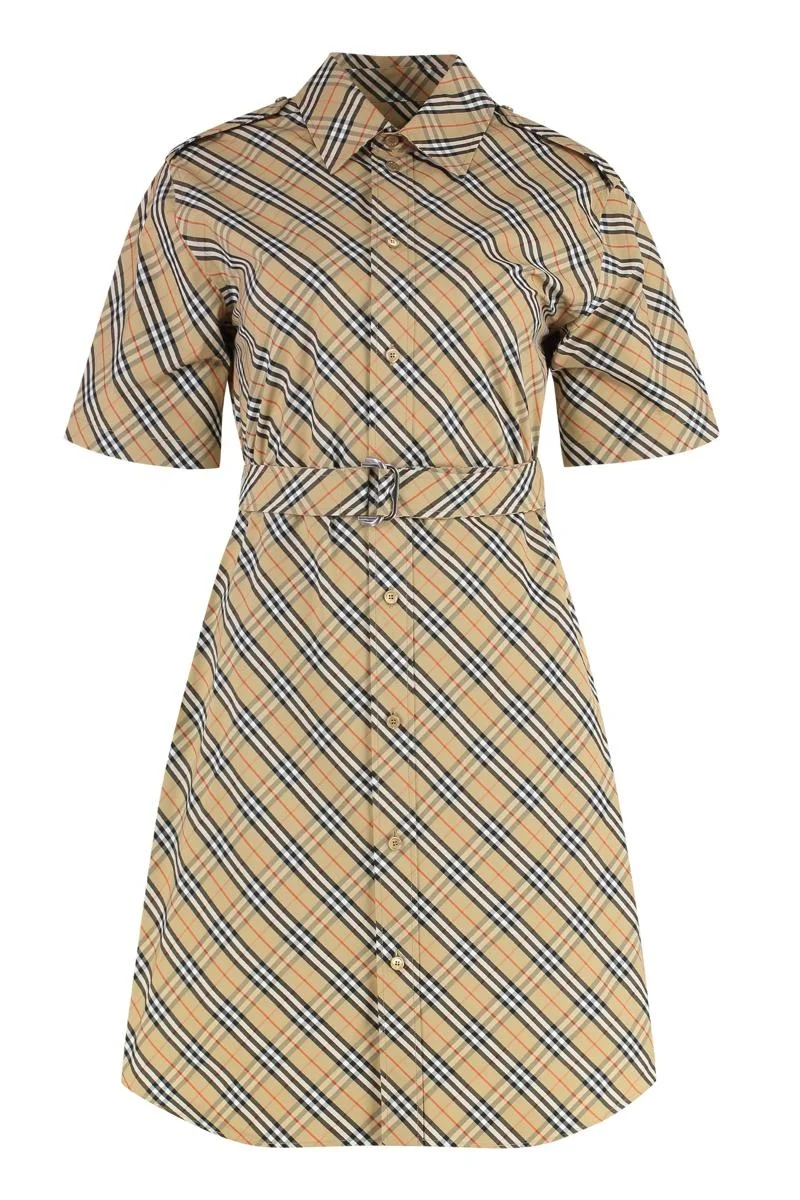 Burberry Cotton Shirtdress - 1