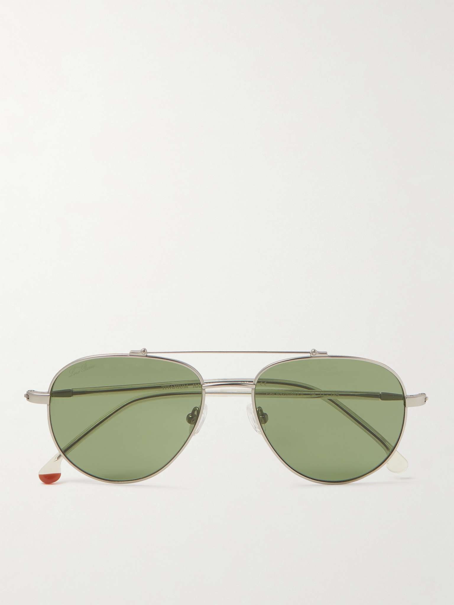 Roadster 54 Aviator-Style Gold-Tone Titanium and Acetate Polarised Sunglasses - 1