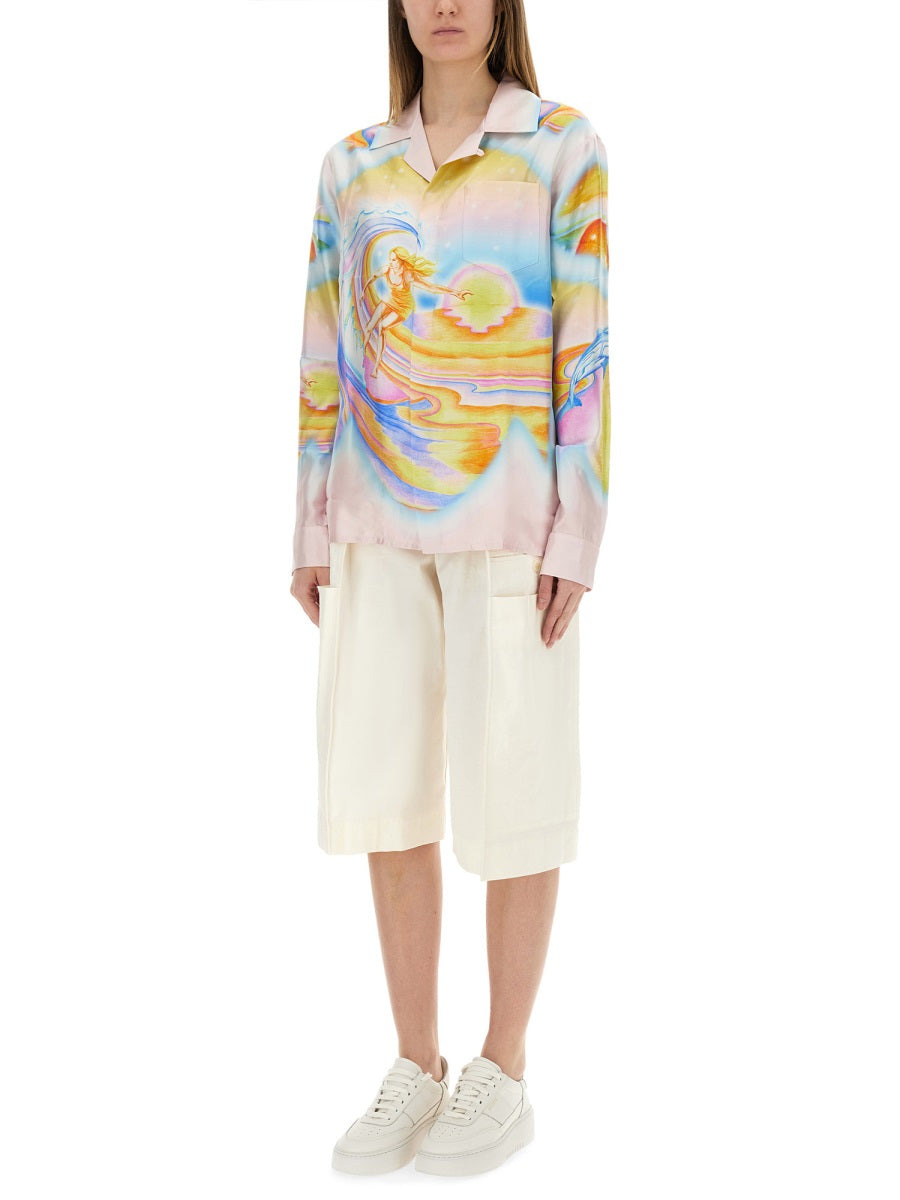 Casablanca Women "Psychedelic Nirvana" Shirt - 2