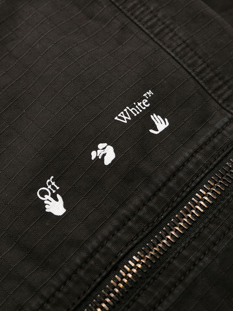multi-pocket straight-leg jeans 6