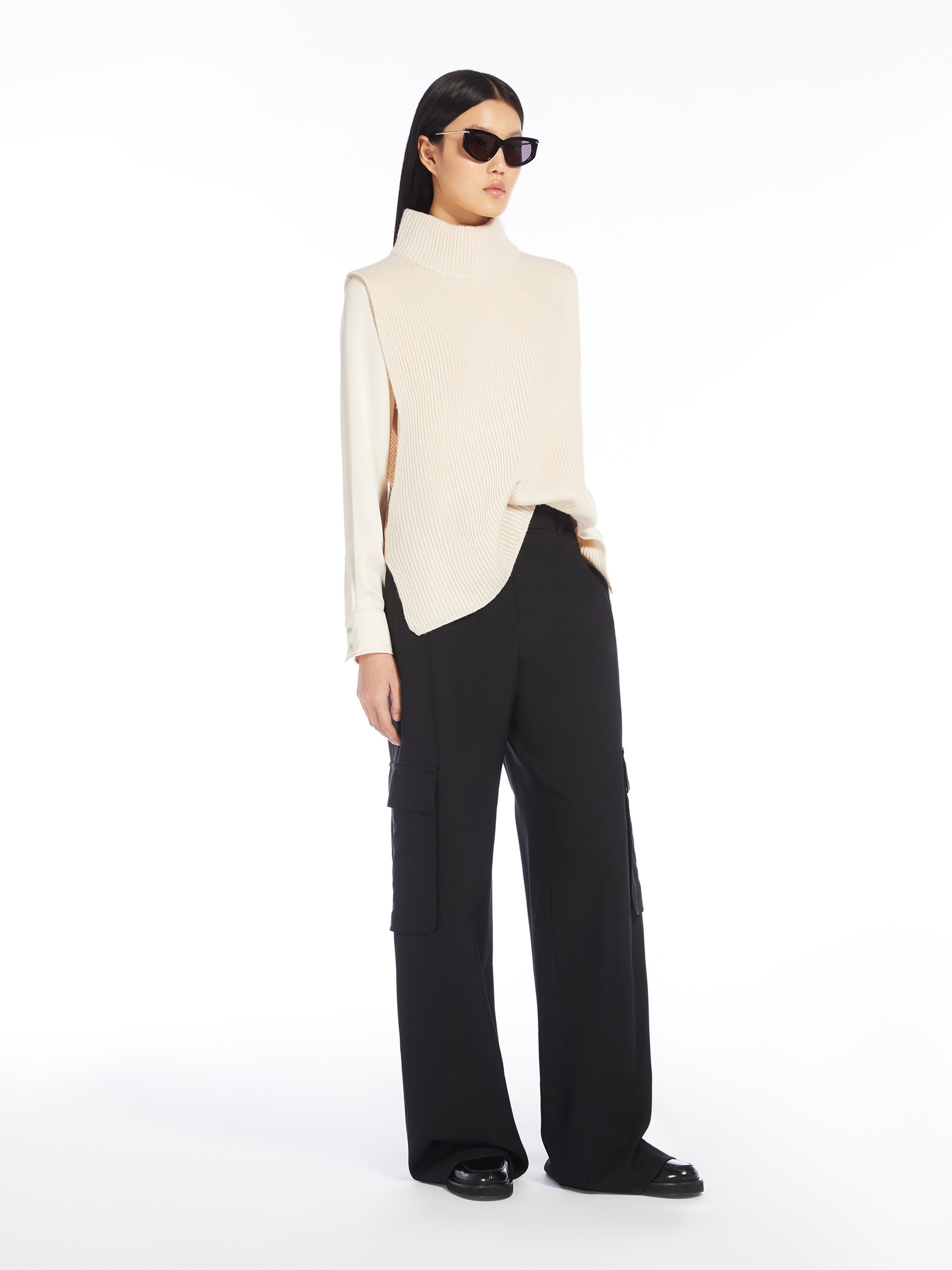 BADEN Classic silk satin shirt - 2