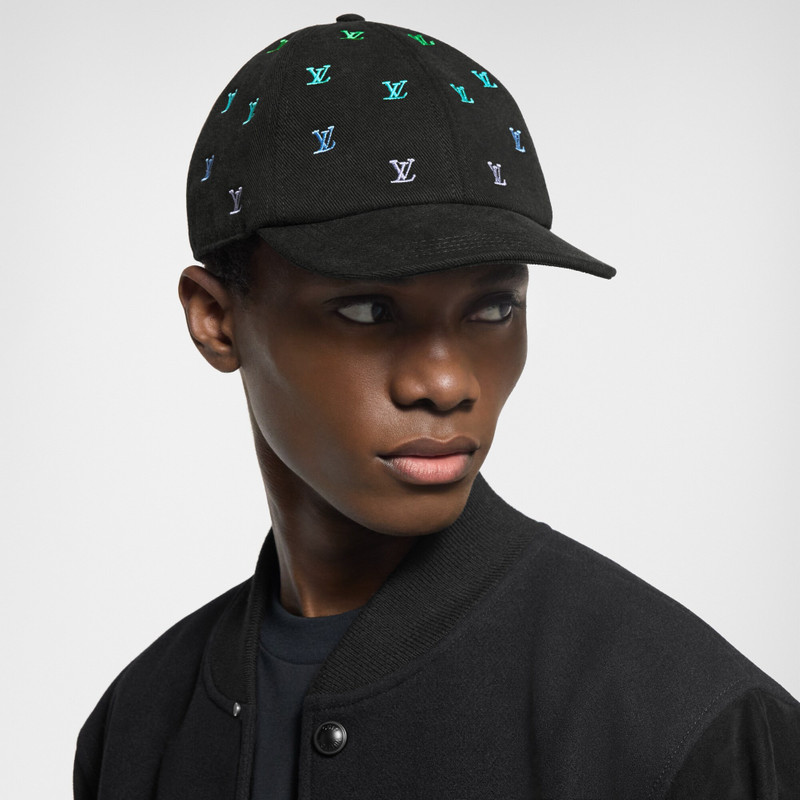 LV Blason Shading Denim Cap 6