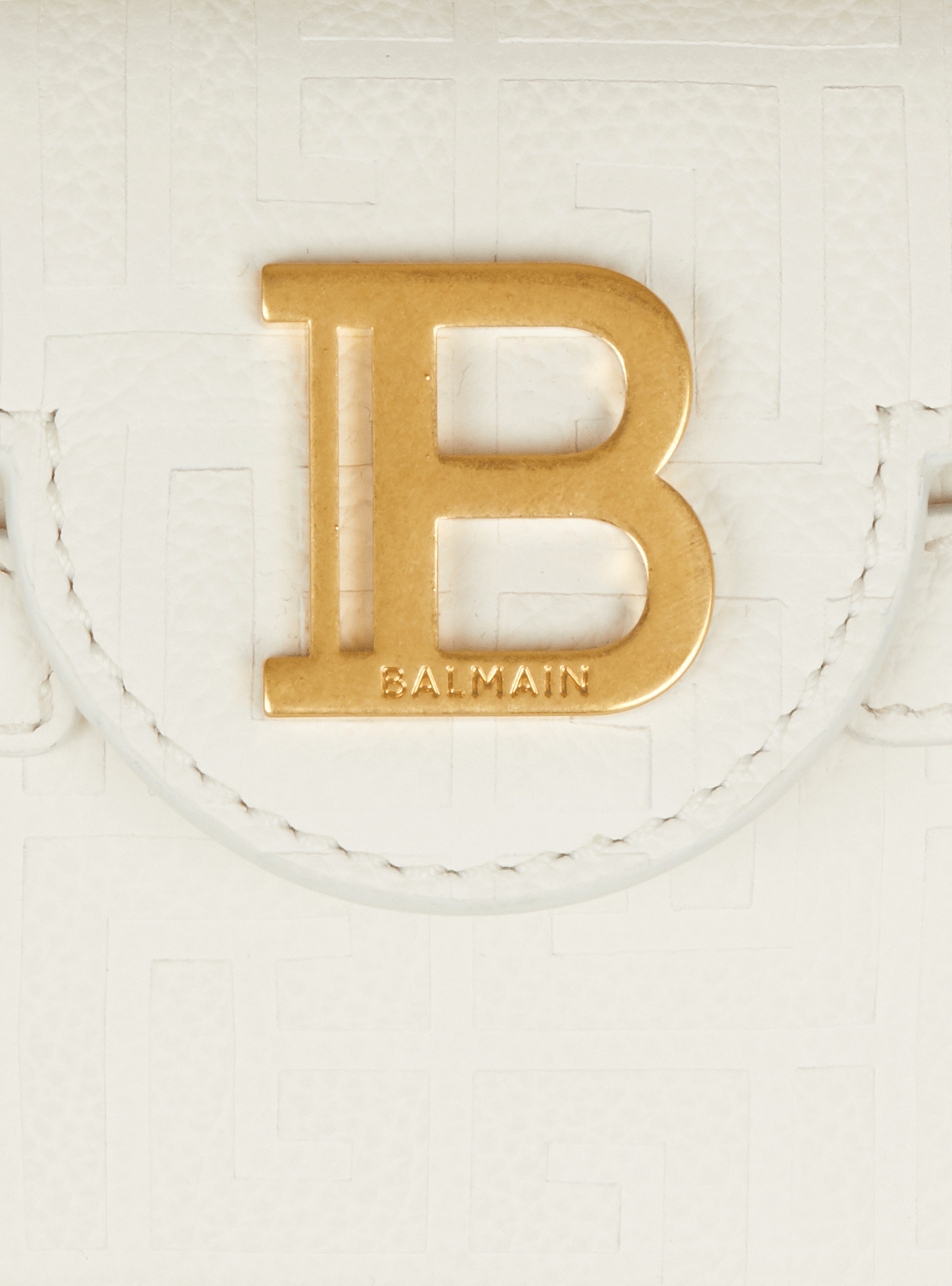 B-Buzz 19 monogram grained leather bag - 5