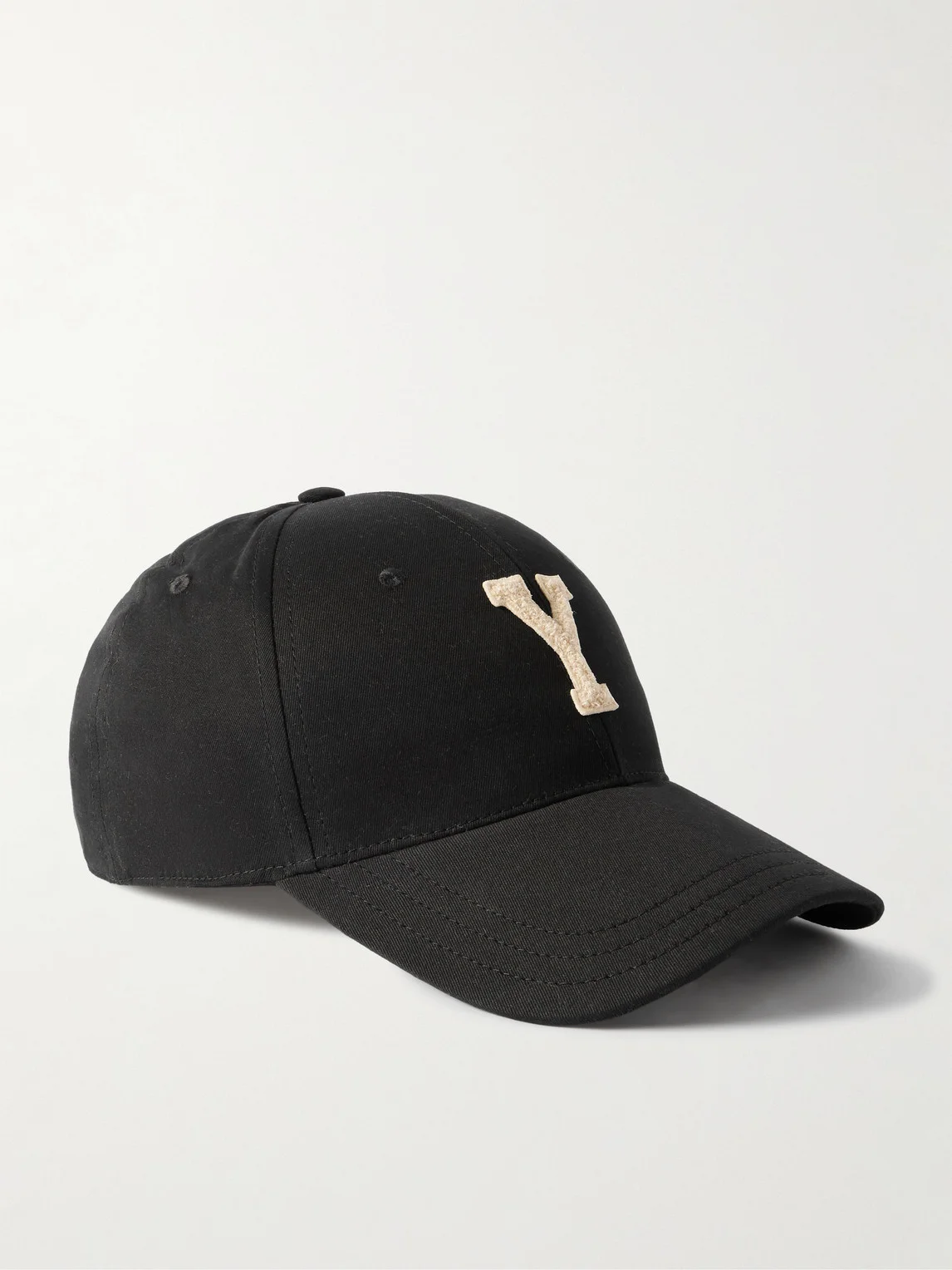 Logo-Appliquéd Cotton-Twill Baseball Cap - 1
