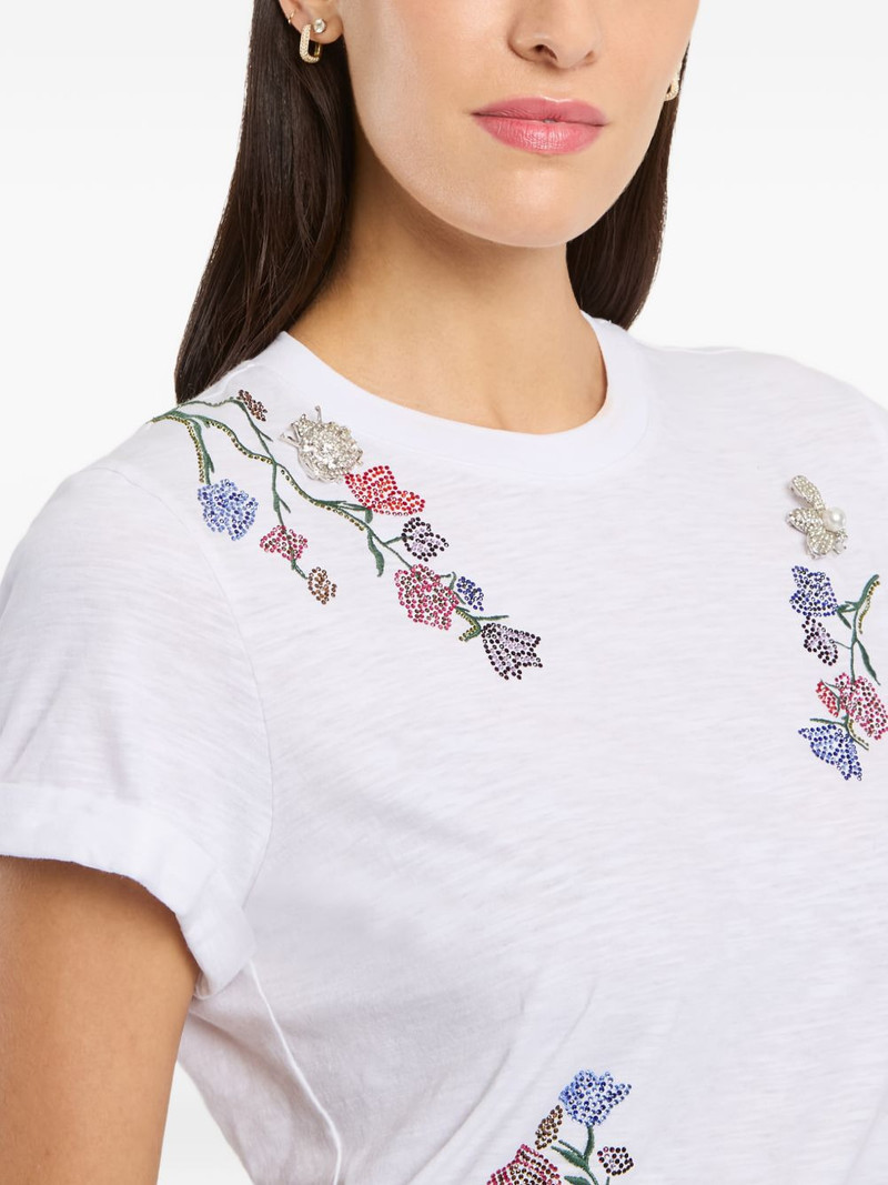 floral whispering vines bree T-shirt 5