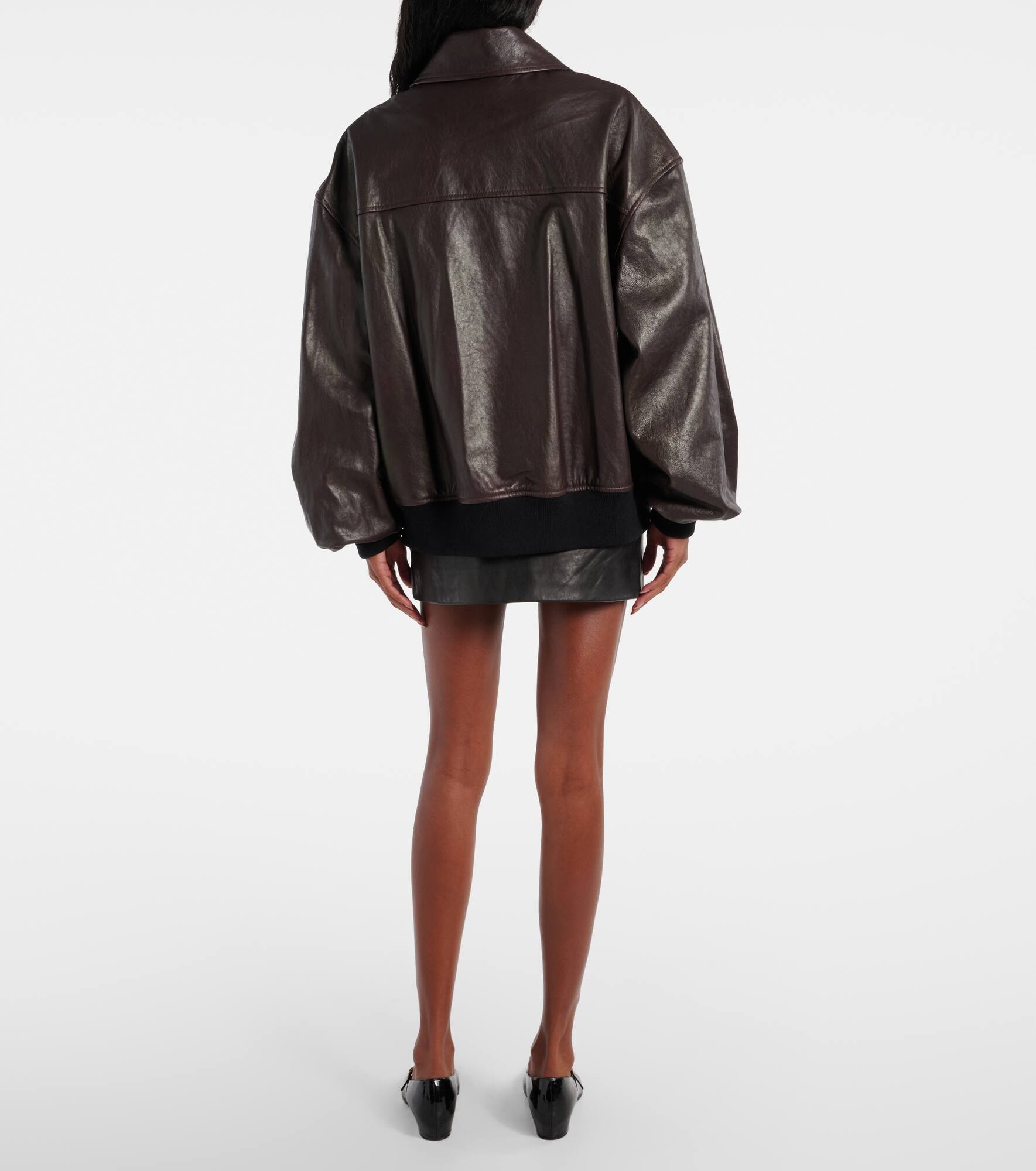 Shelman leather blouson - 3